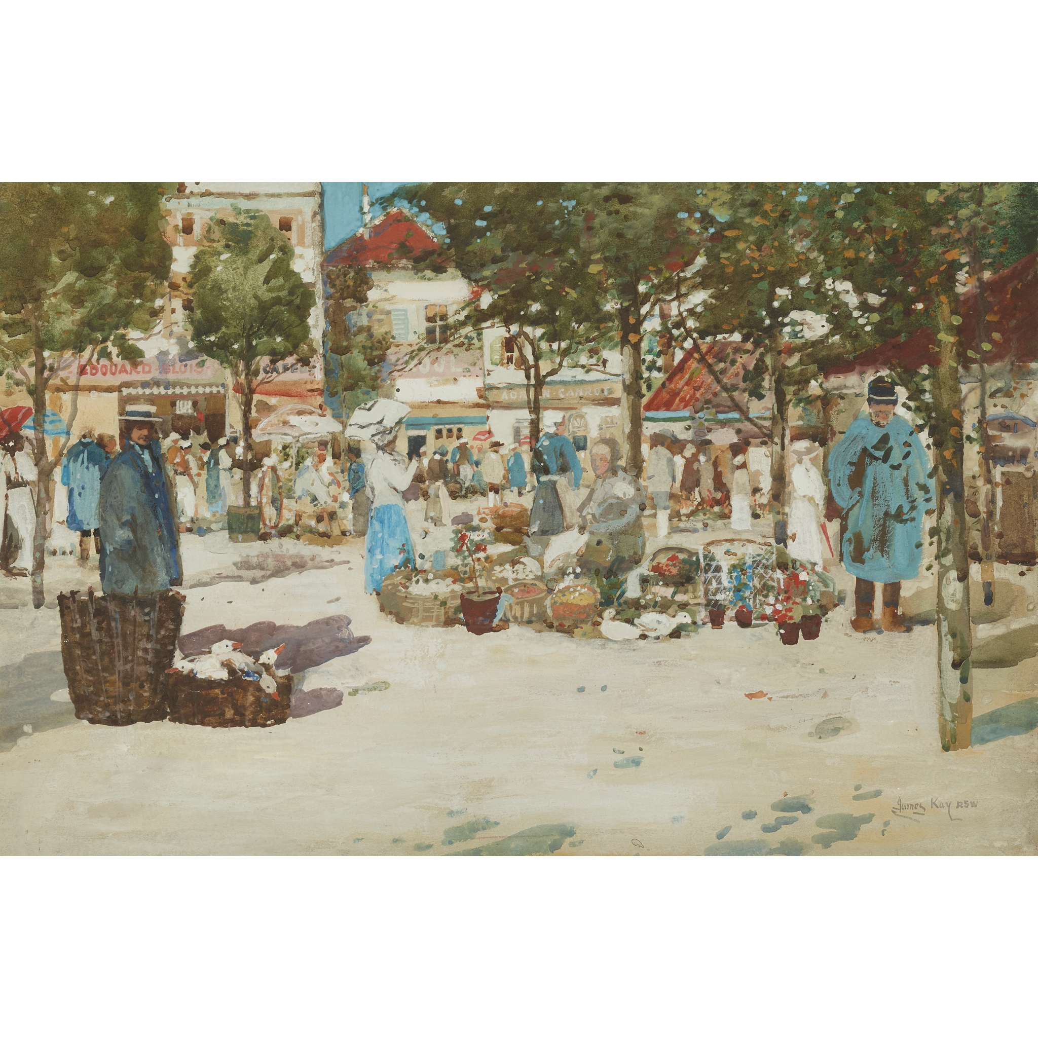 JAMES KAY R.S.A., R.S.W. (SCOTTISH 1858-1942)