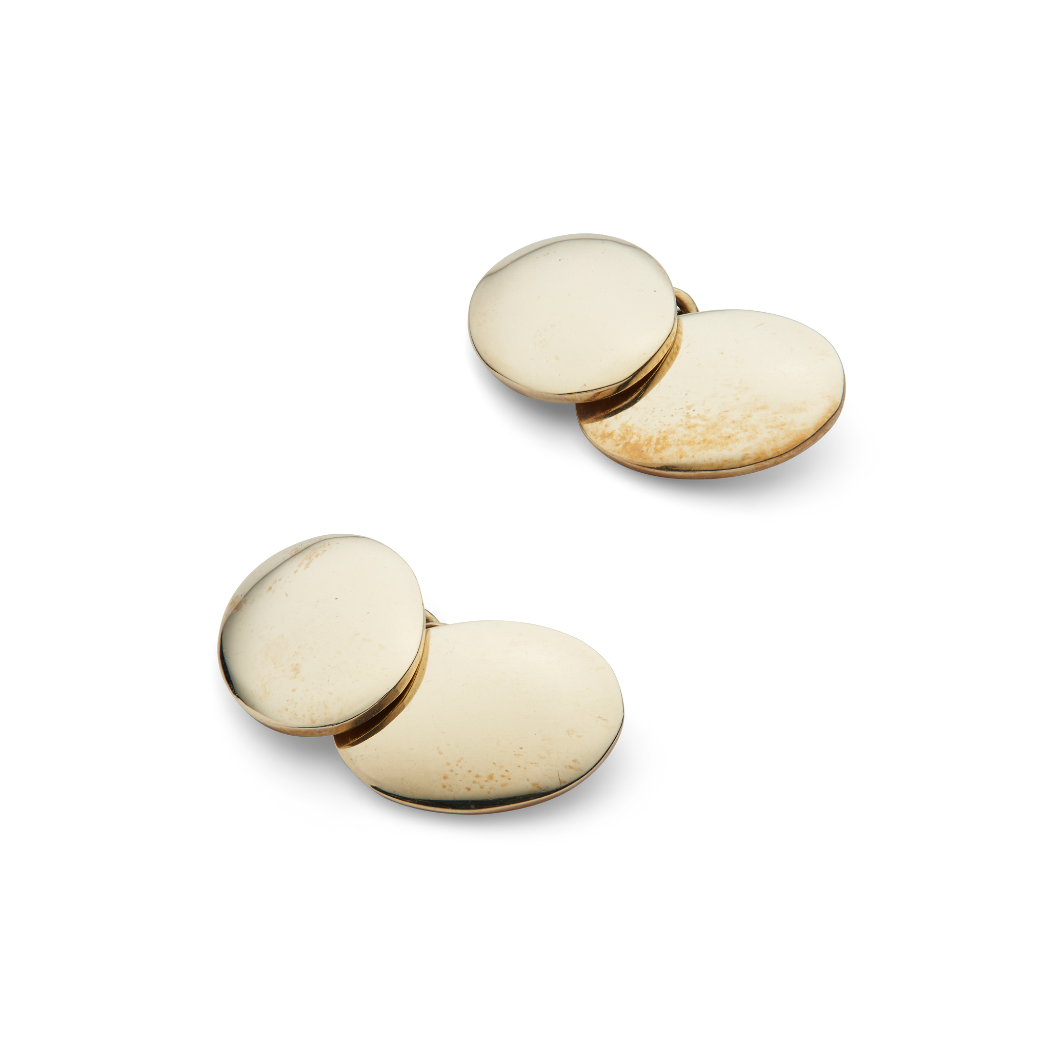 Deakin & Francis: A pair of 9ct gold cufflinks