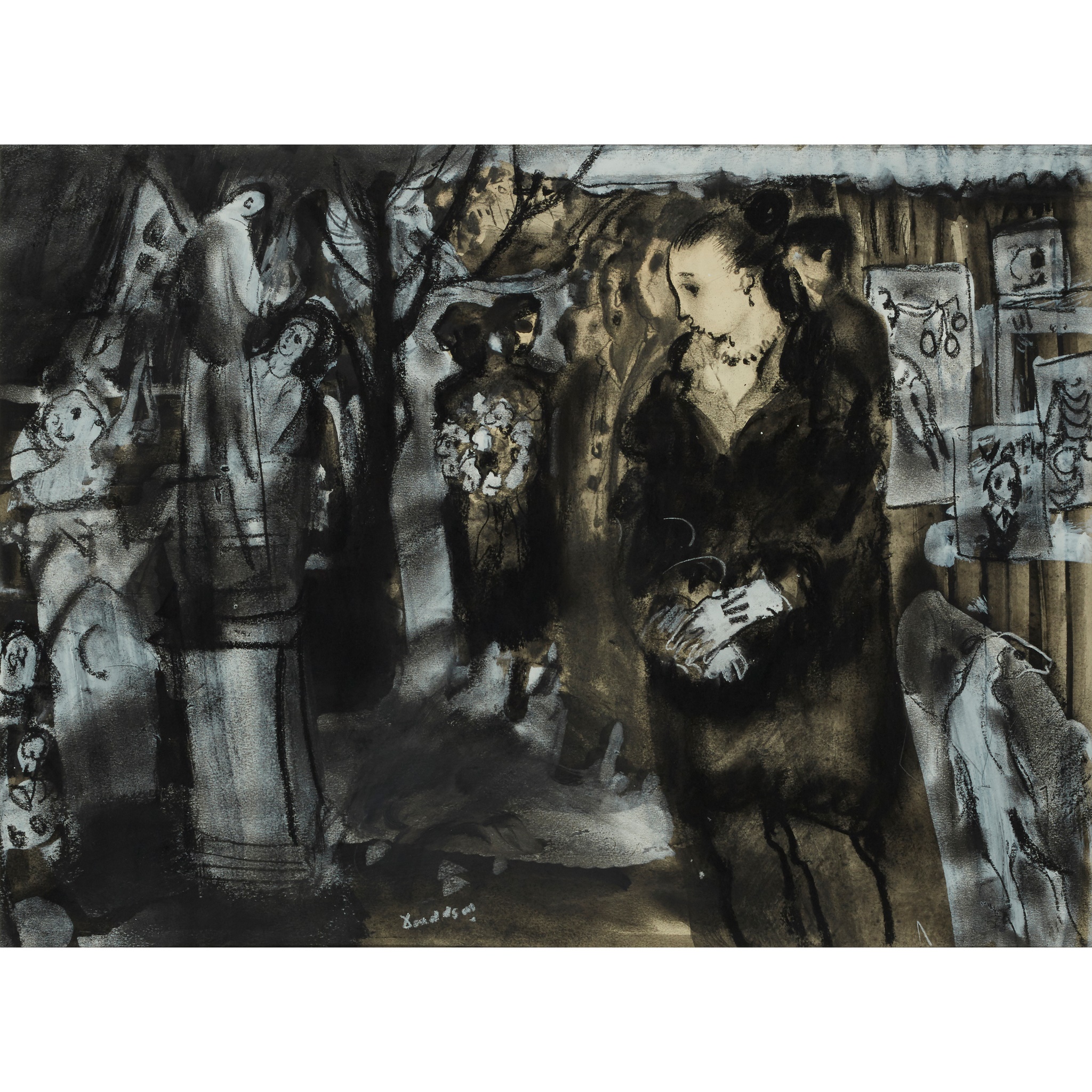 DAVID DONALDSON R.S.A., R.P., L.L.D (SCOTTISH 1936-1996)