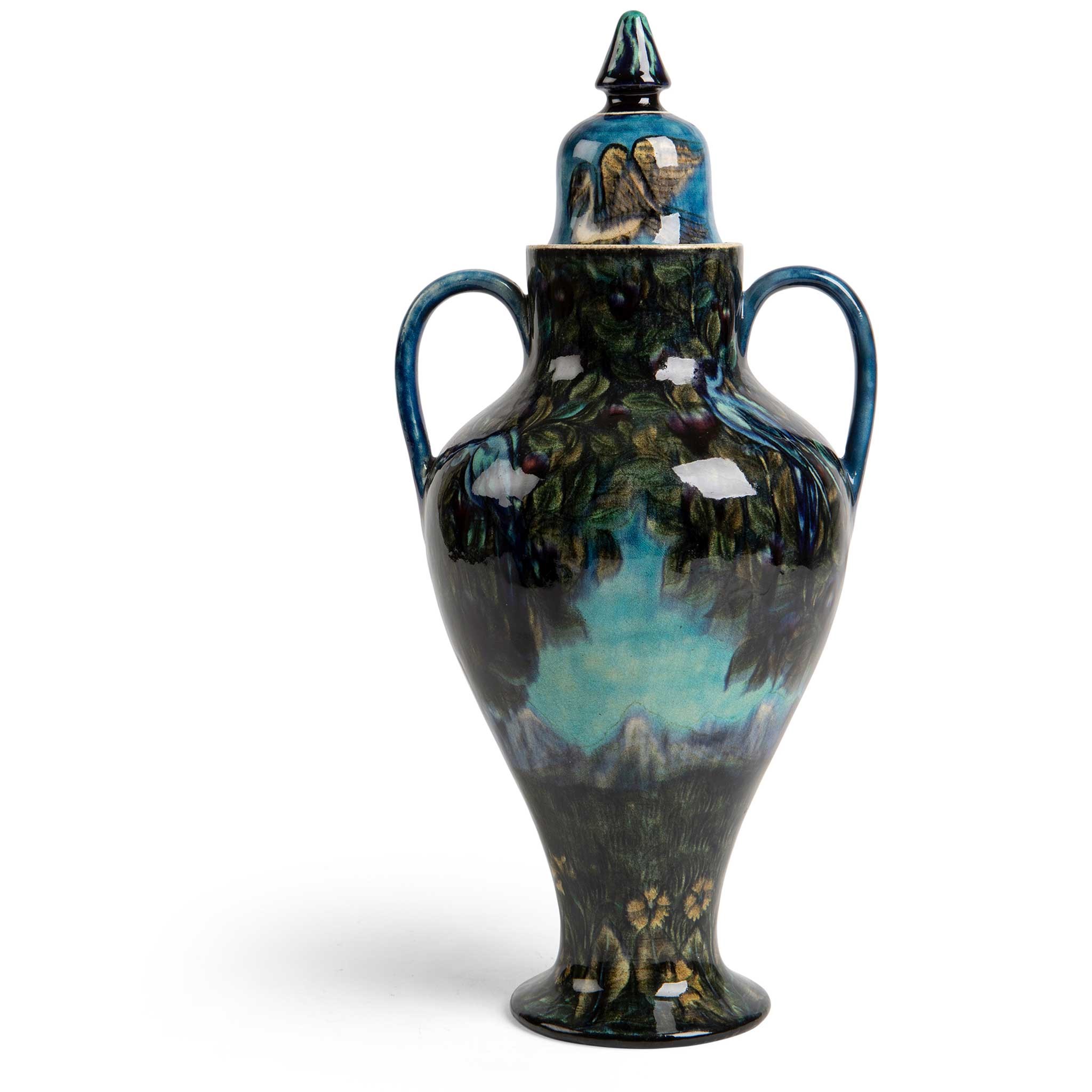 WILLIAM DE MORGAN (1839-1917) (DESIGNER), J. HERSEY (DECORATOR)