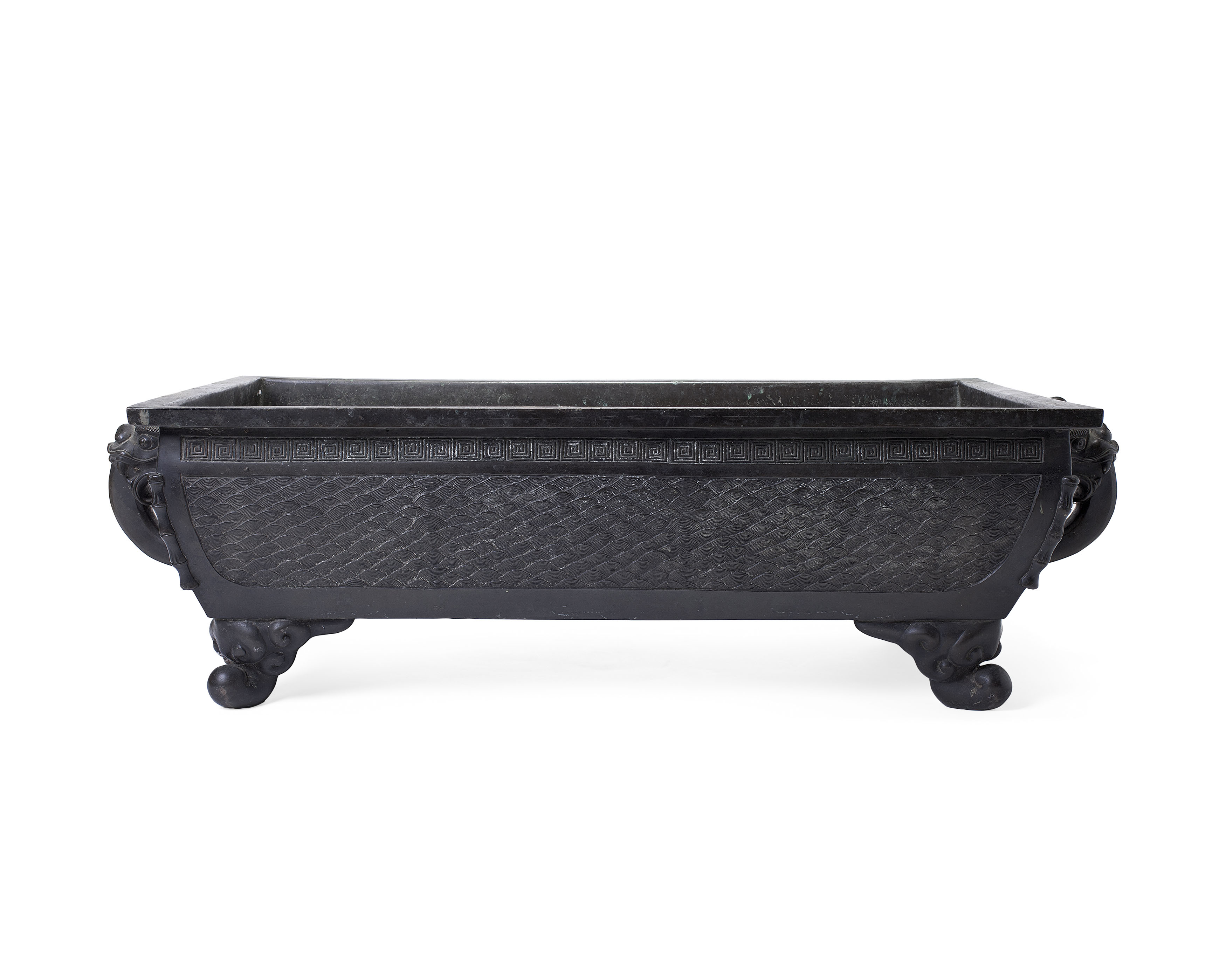 LARGE CHINESE BRONZE BRAZIER