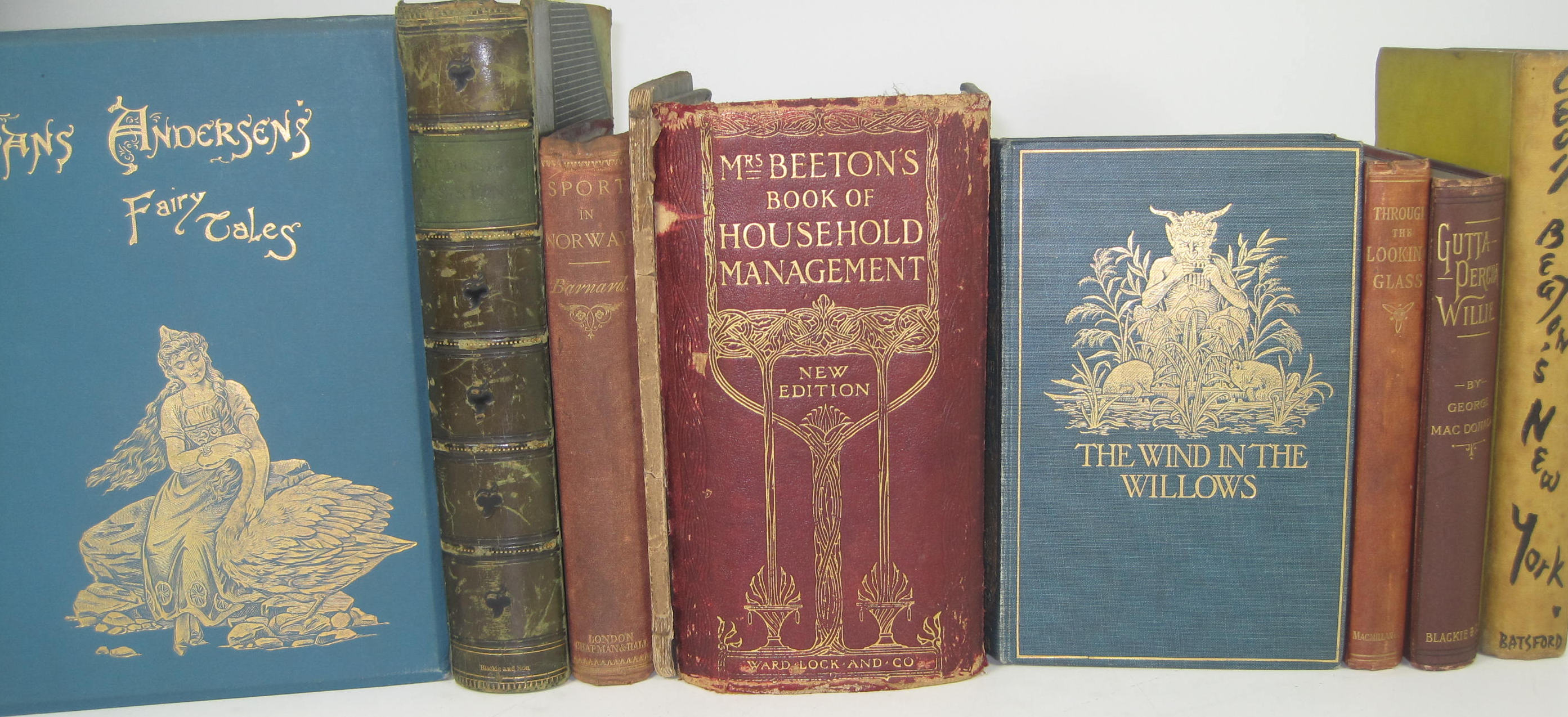 Sport, fishing, children's & coloured botanical plates, including Barnard, M.R.