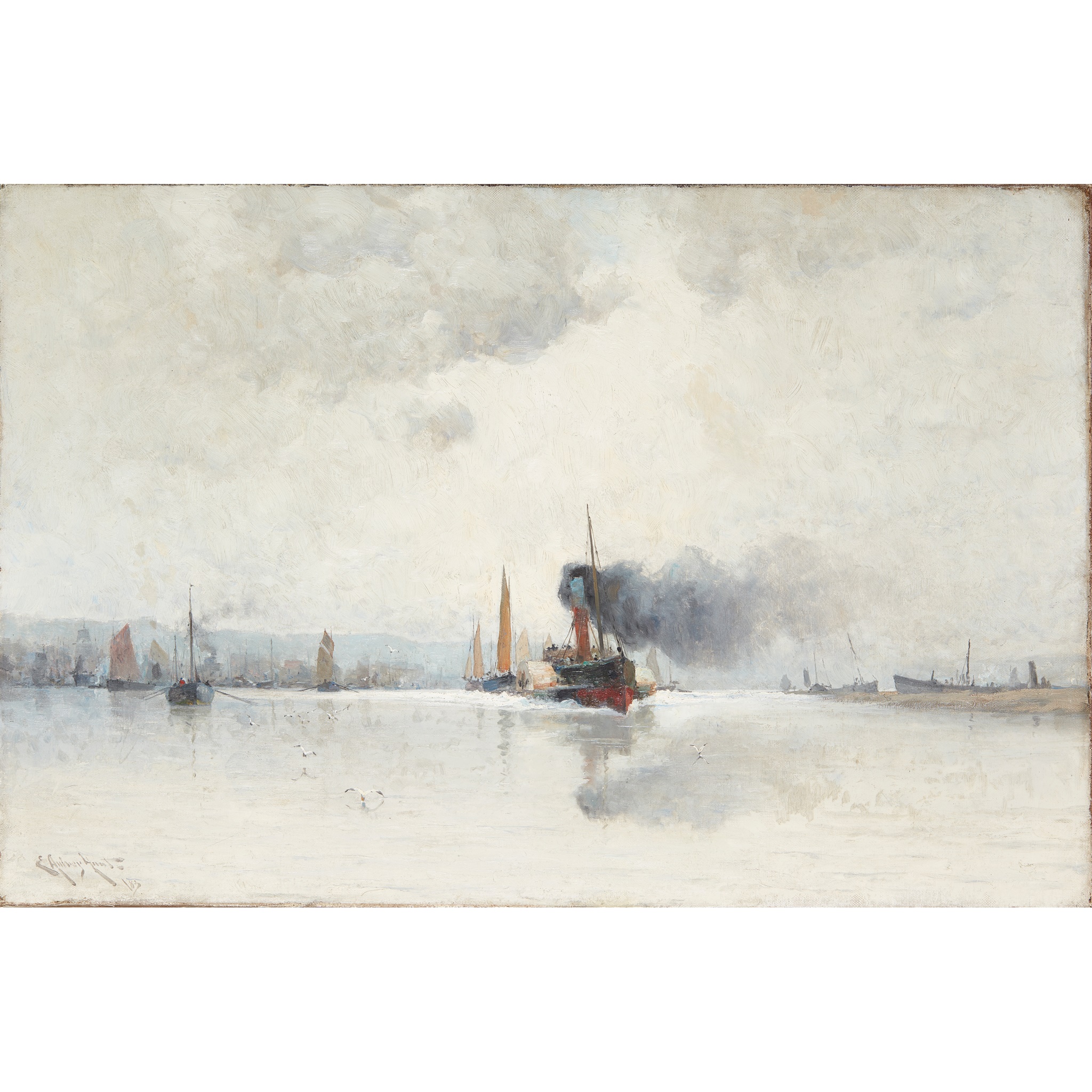 EDMUND AUBREY HUNT (AMERICAN 1855-1922)