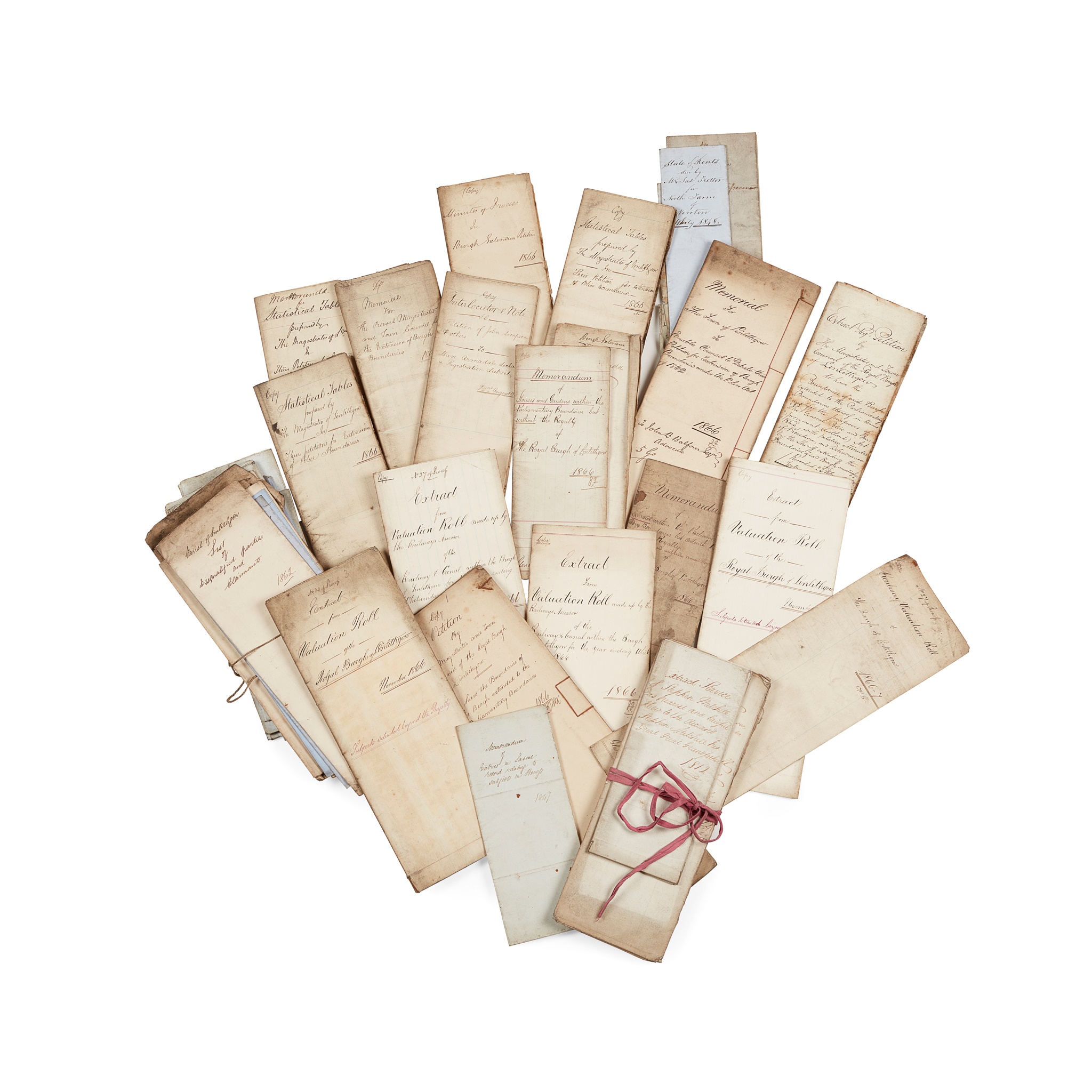 Linlithgow archive SALEROOM NOTICE: PLEASE SEE ADDITIONAL INFORMATION