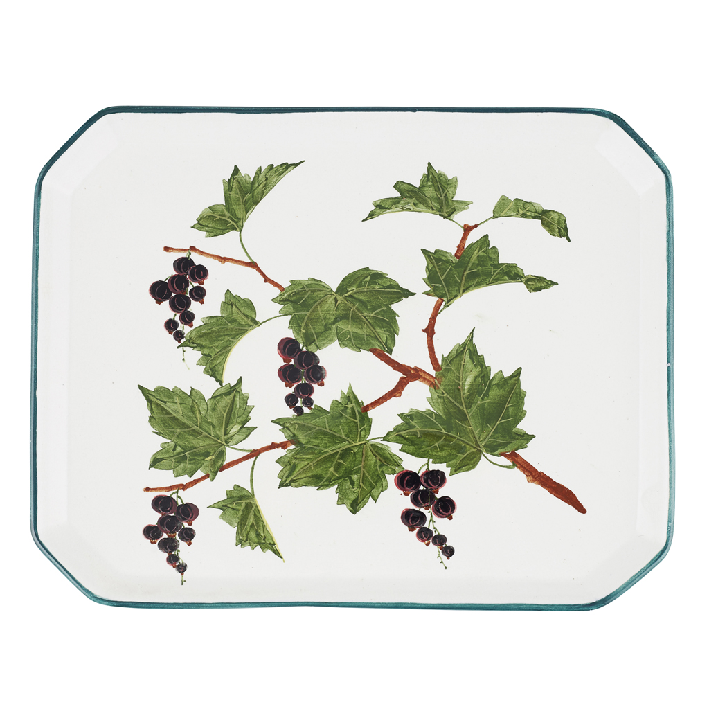 A WEMYSS WARE COMB TRAY