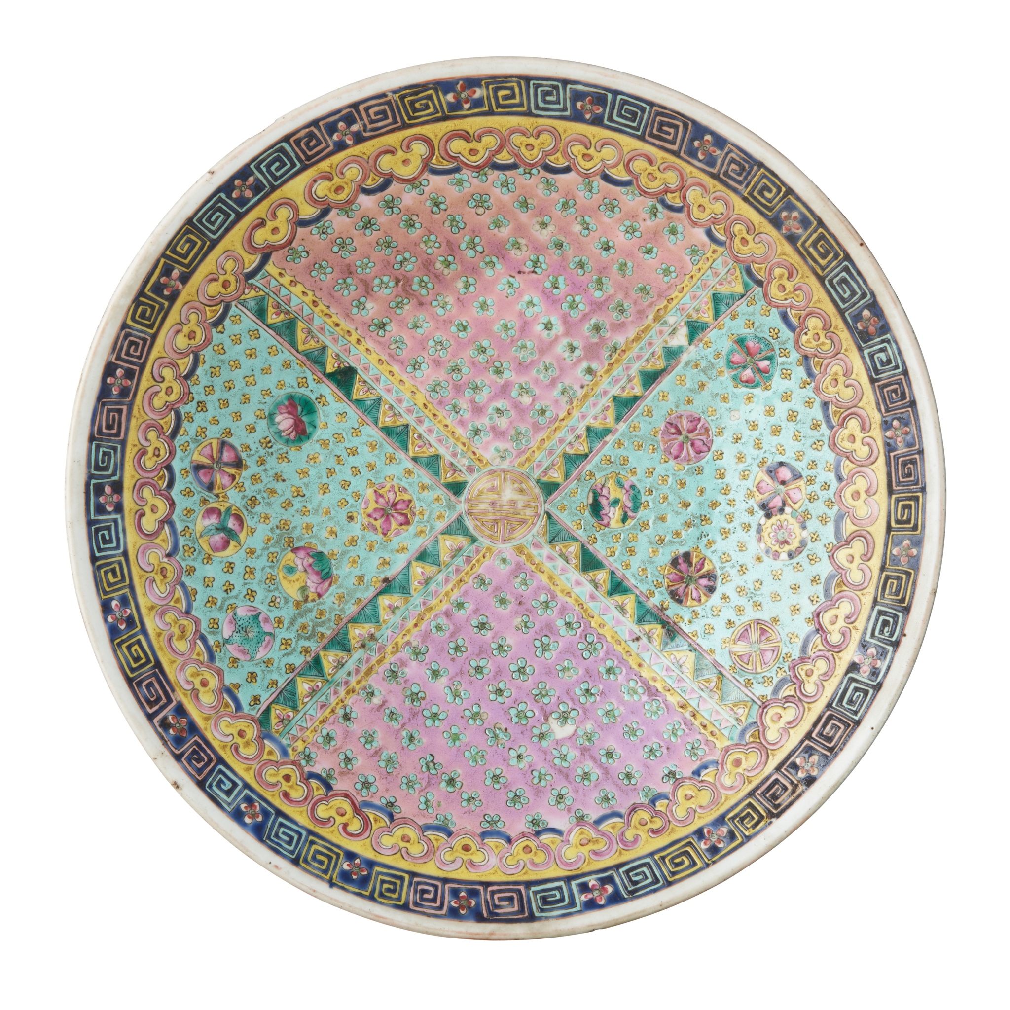 FAMILLE ROSE CHARGER