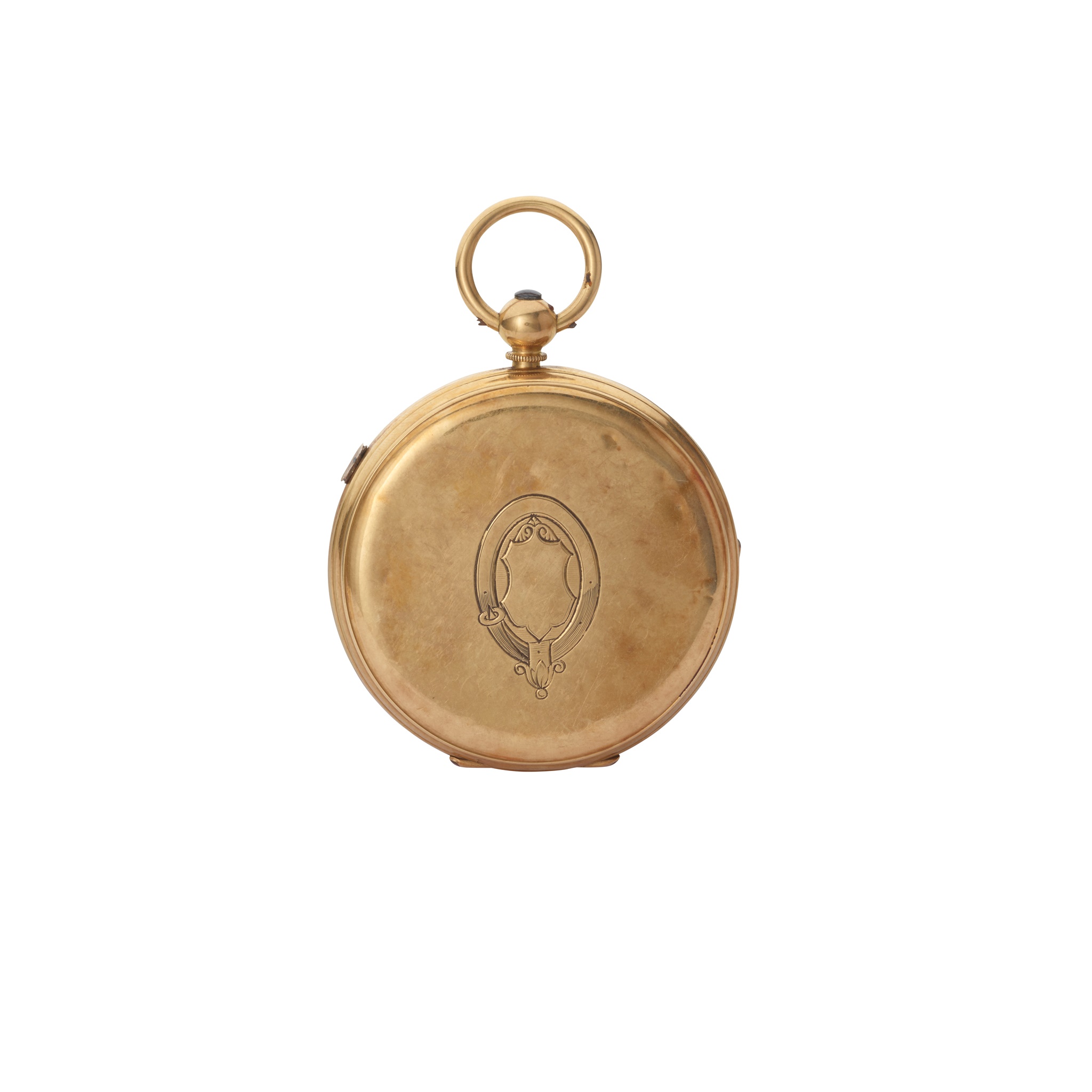 An 18ct gold marine chronometer pocket watch