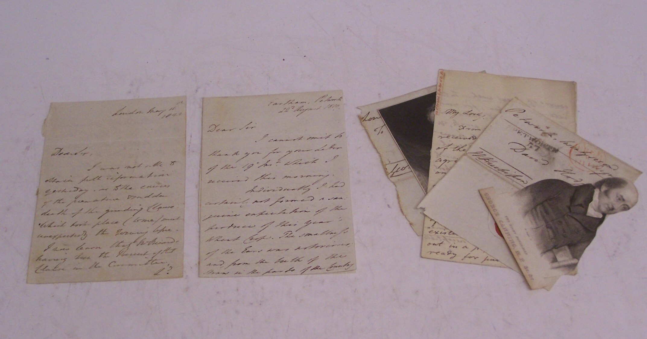 Agriculture--William Huskisson (1770-1830), economist