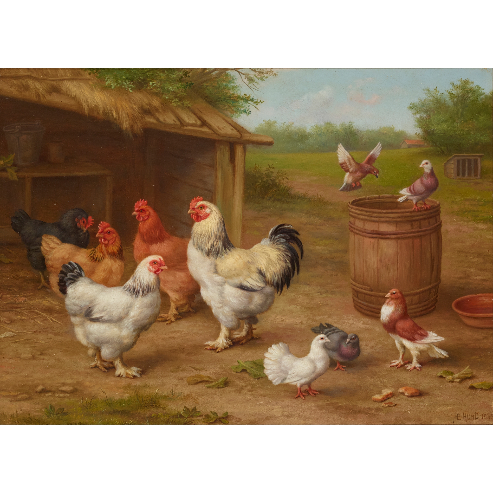 EDGAR HUNT (BRITISH 1876-1953)