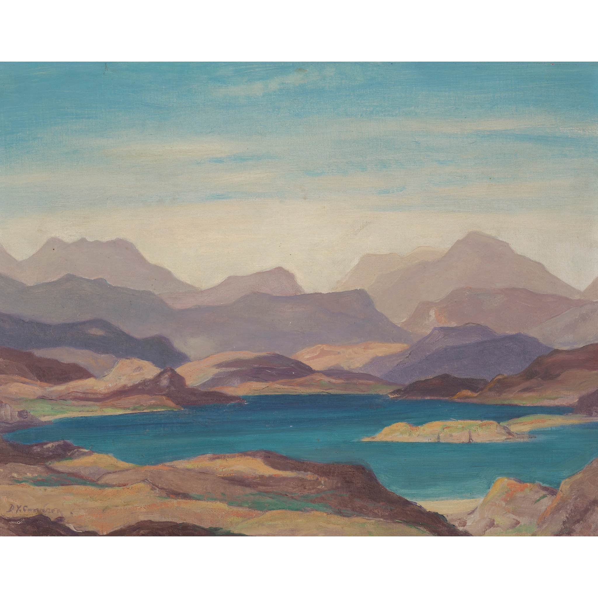 SIR DAVID YOUNG CAMERON R.A., R.S.A., R.W.S., R.S.W., R.E. (SCOTTISH 1865-1945)