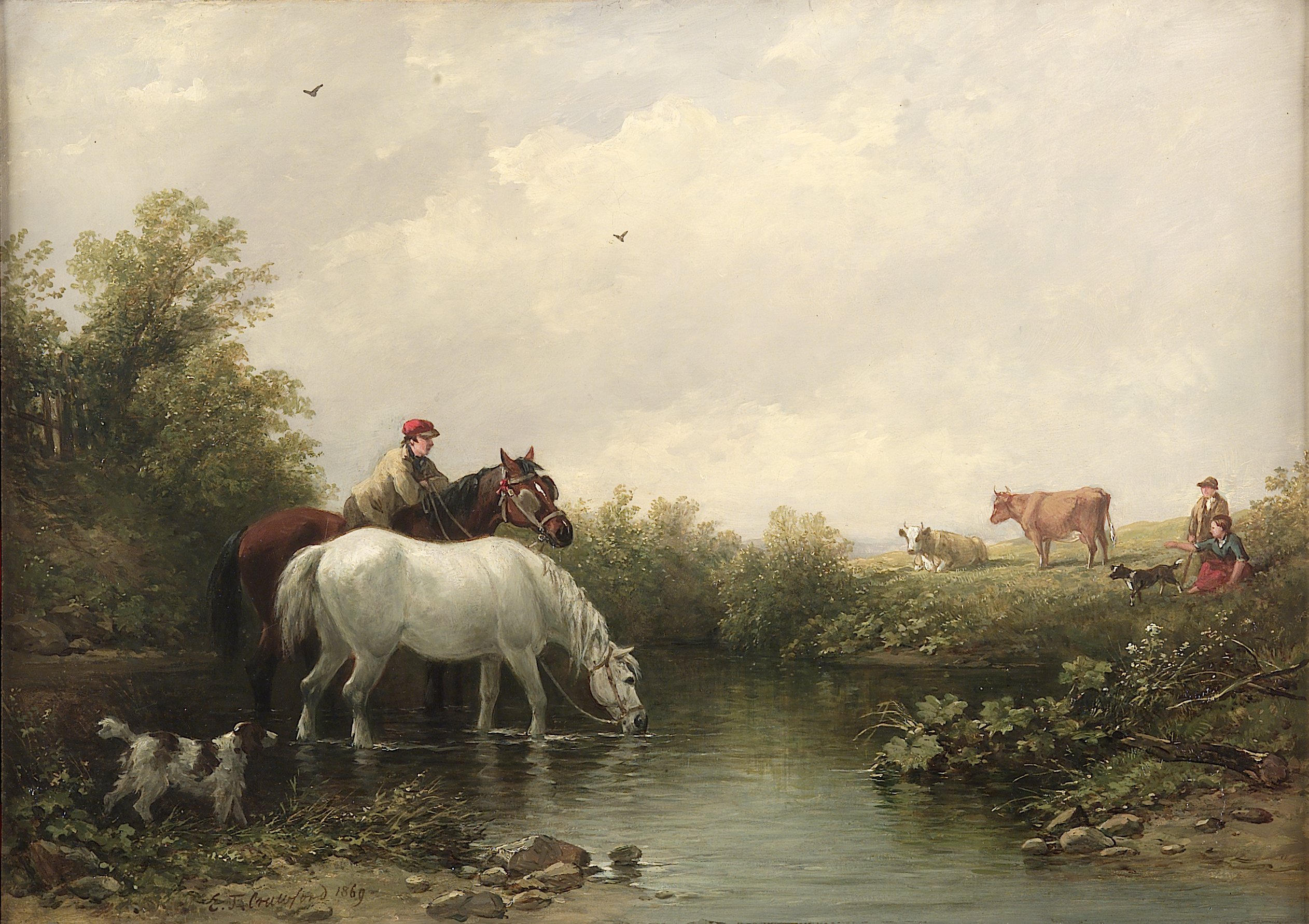 EDMUND THORNTON CRAWFORD R.S.A (1806-1885)