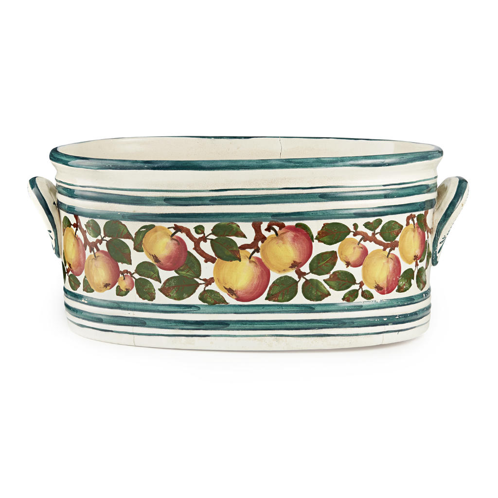 A LARGE WEMYSS WARE FOOTBATH