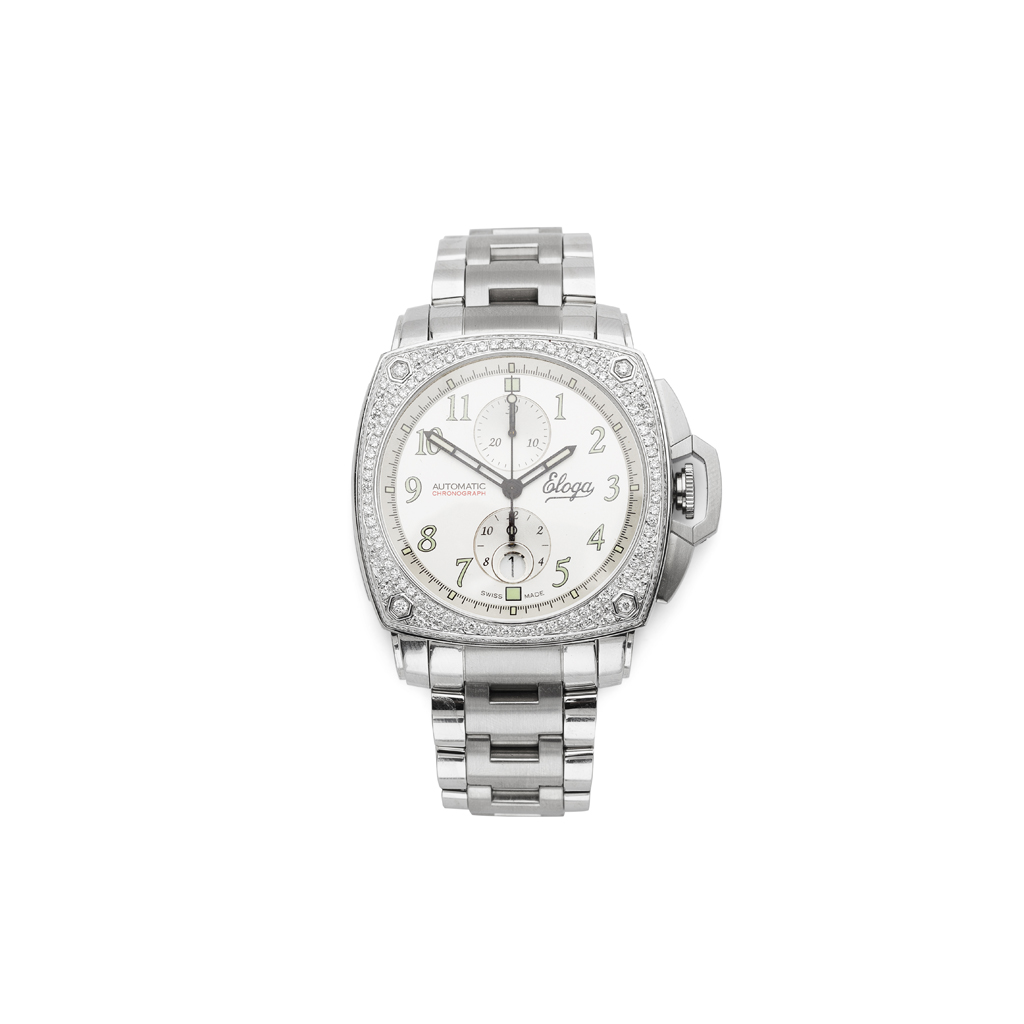 ELOGA – A gentleman’s diamond set chronograph
