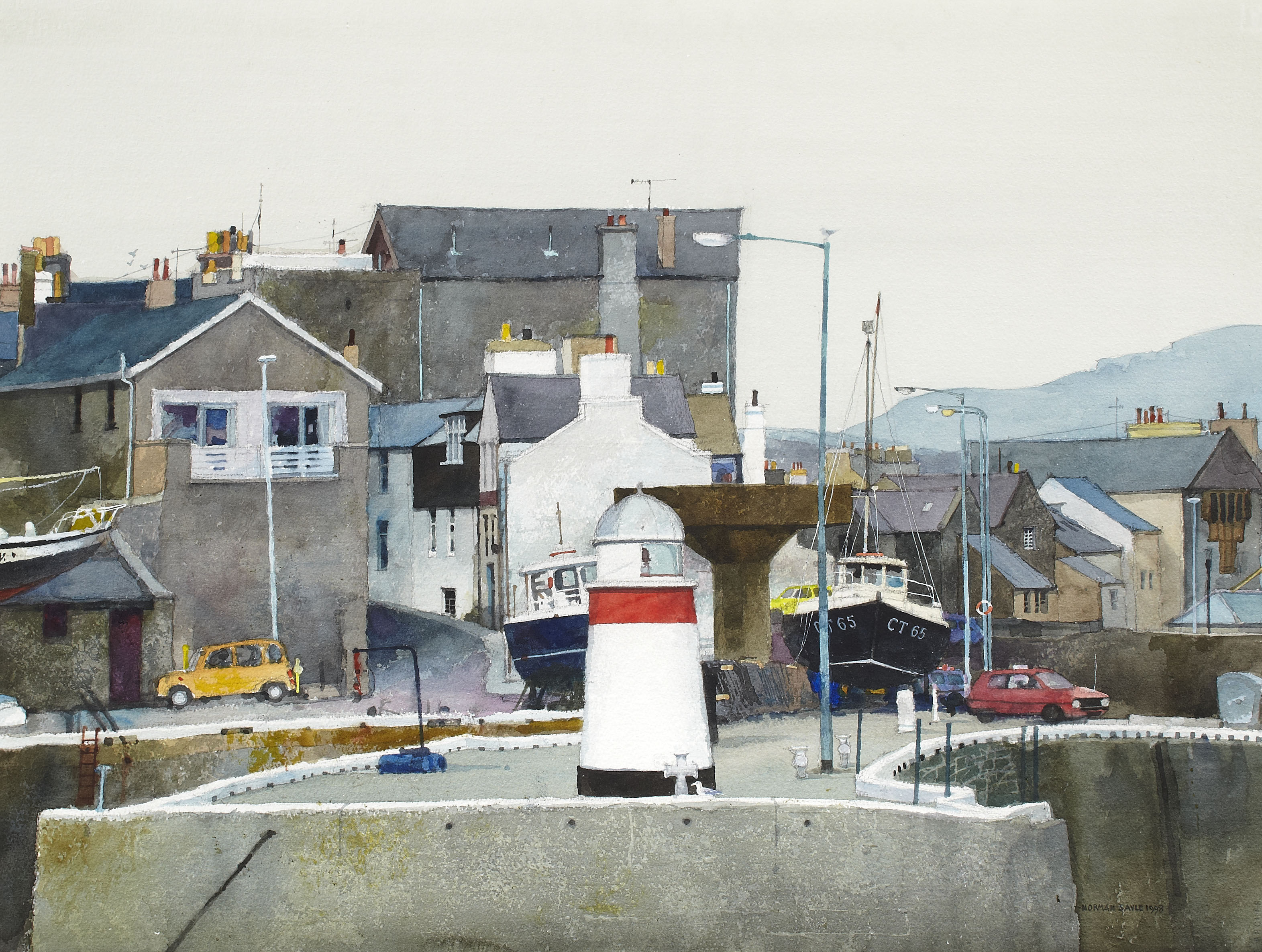 NORMAN SAYLE R.I (BRITISH 20TH CENTURY)