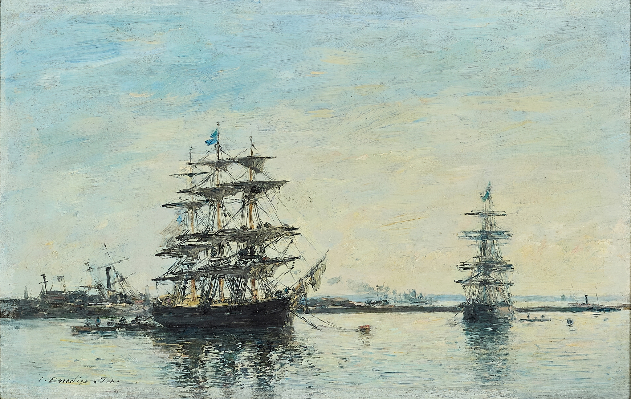 EUGÈNE BOUDIN (FRENCH 1824-1898)