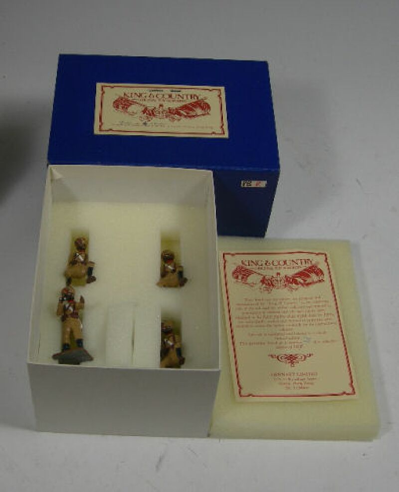 A large collection of King and Country limited edition toy soldiers