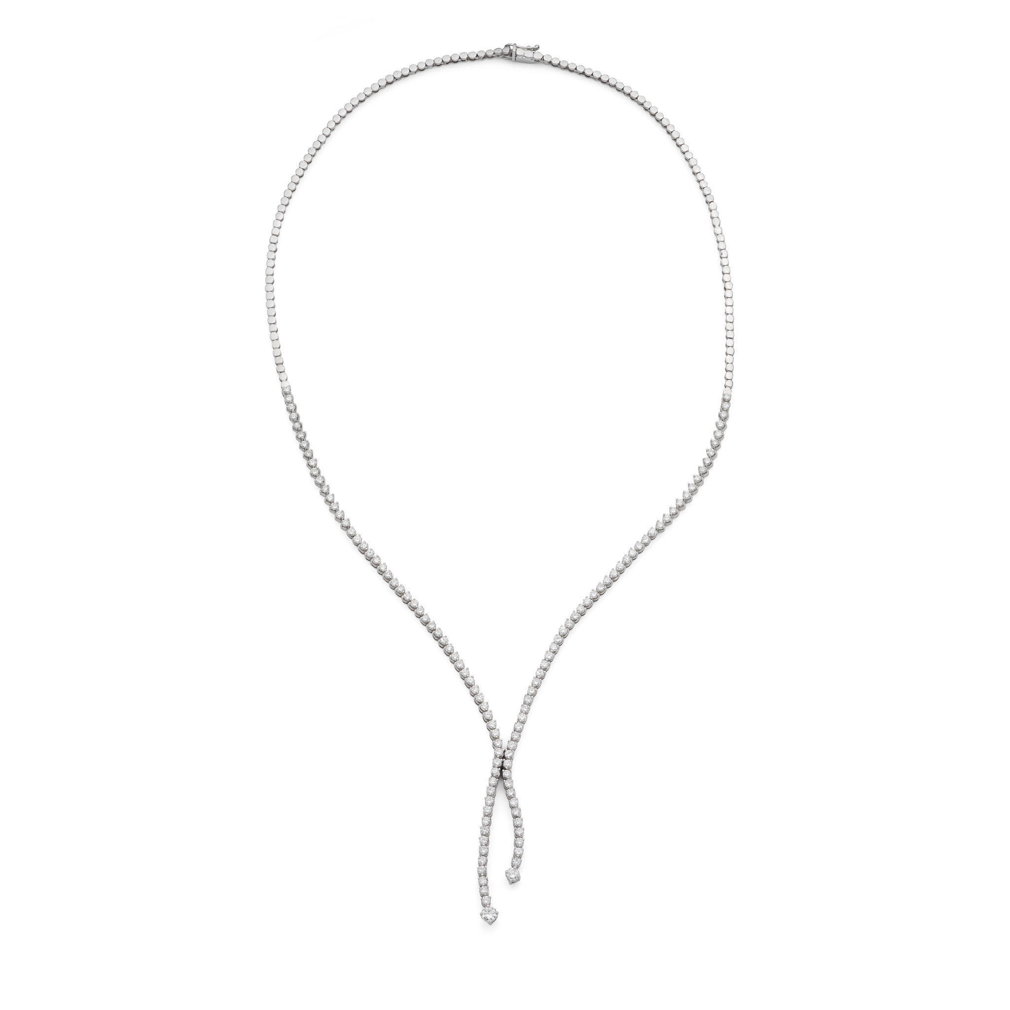 A négligée diamond necklace