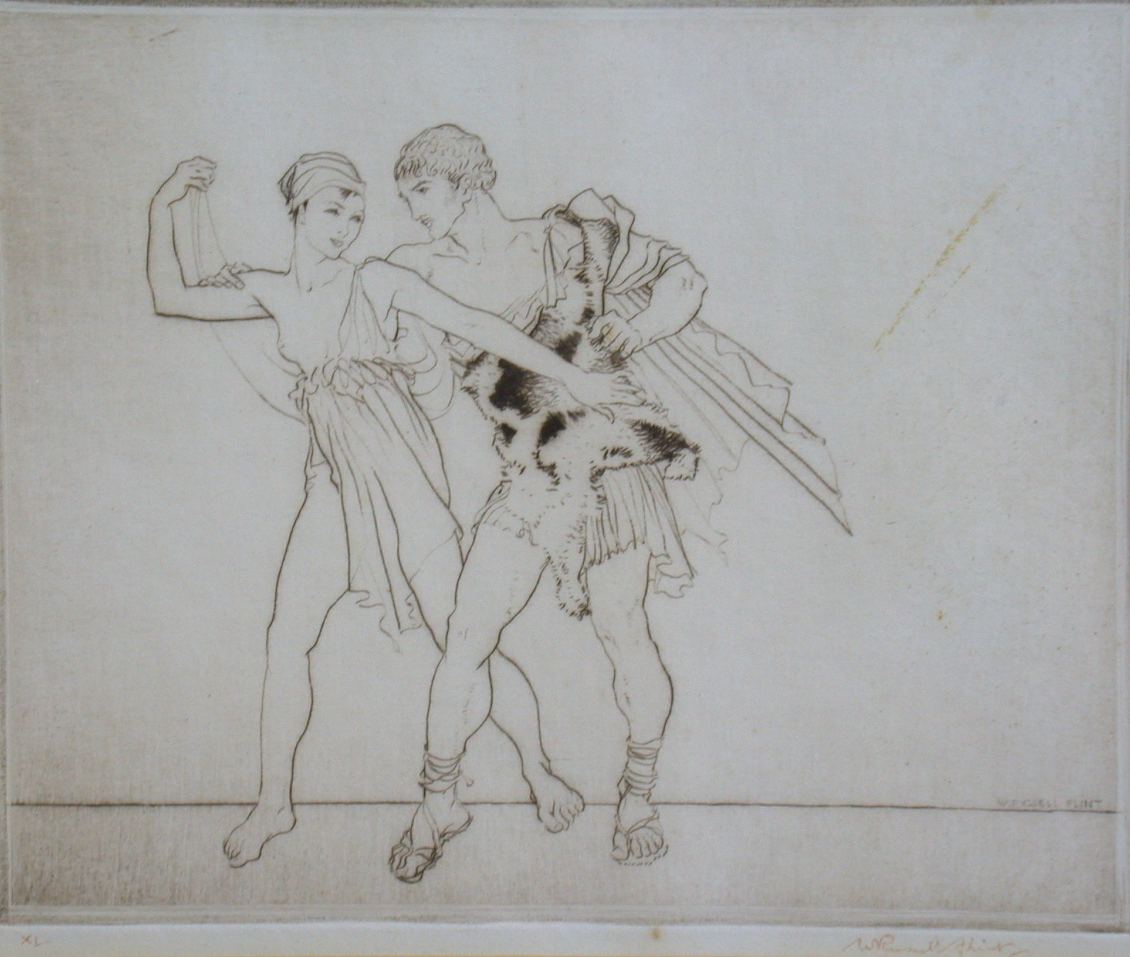 WILLIAM RUSSELL FLINT