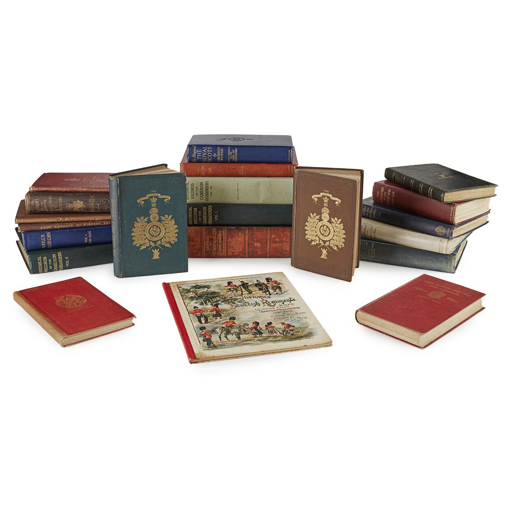 Scottish Military History, a quantity, including Mac Innes, Lt.-Col. John