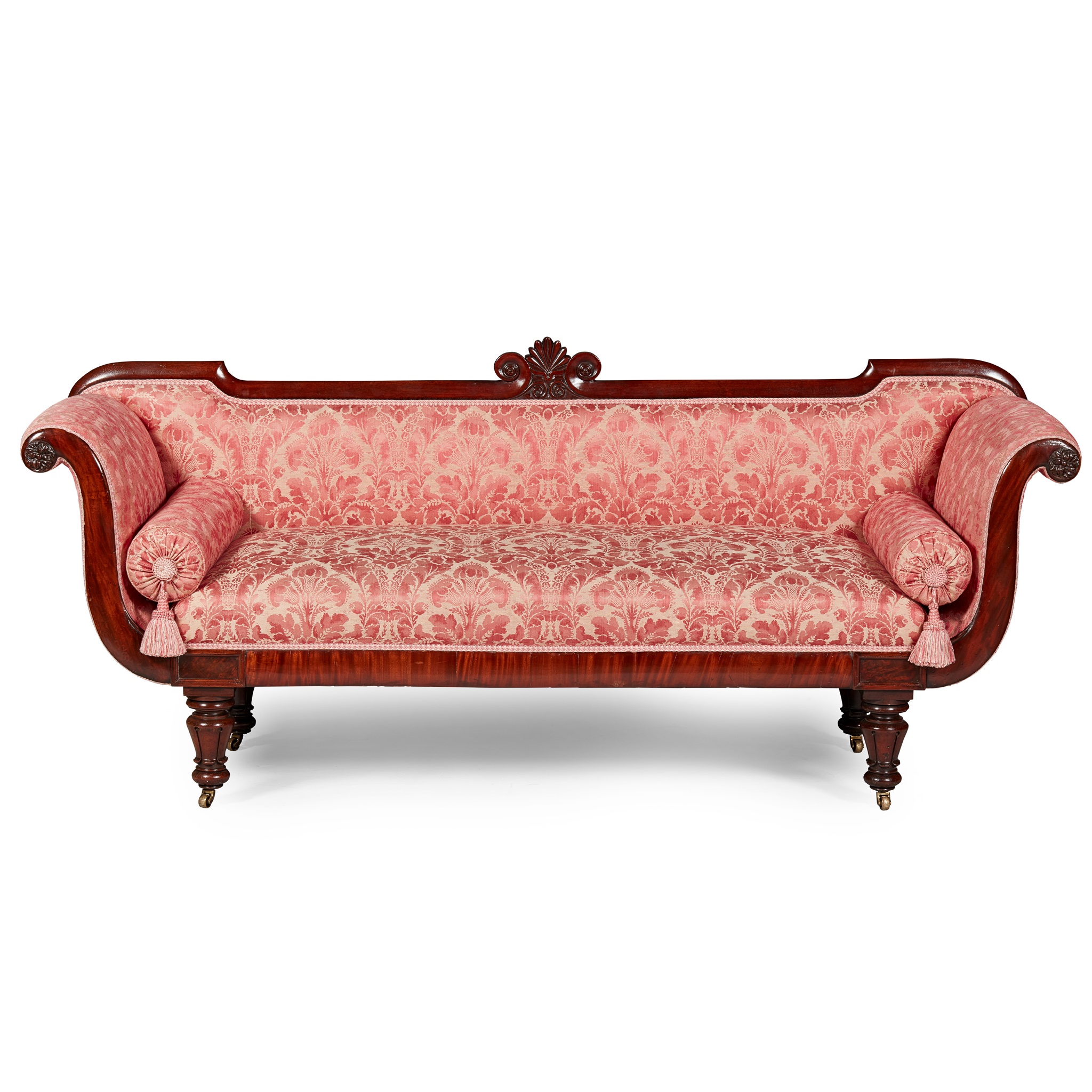 GEORGE IV MAHOGANY SOFA