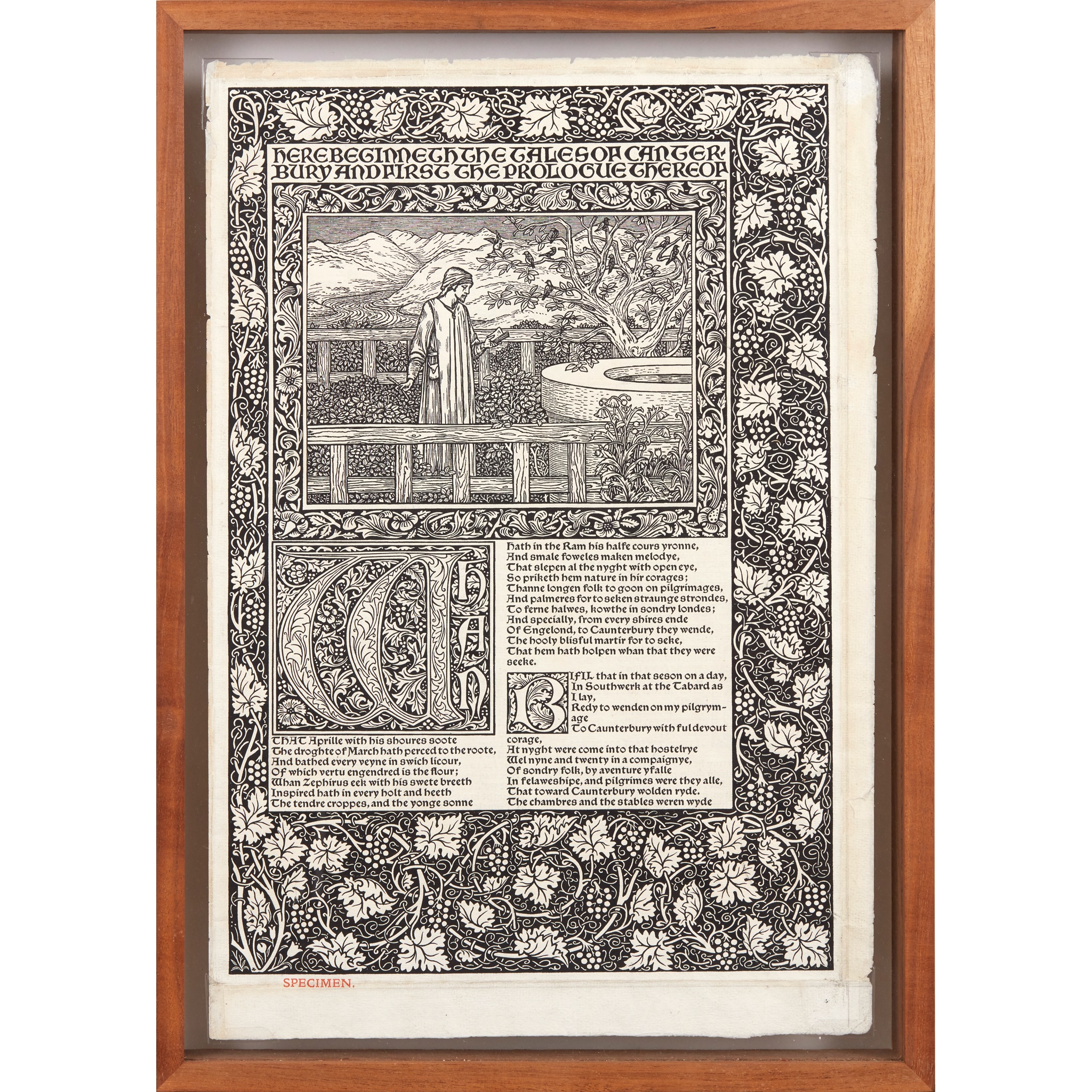 WILLIAM MORRIS (1834-1896) AND EDWARD COLEY BURNE-JONES (1833-1898) FOR KELMSCOTT PRESS
