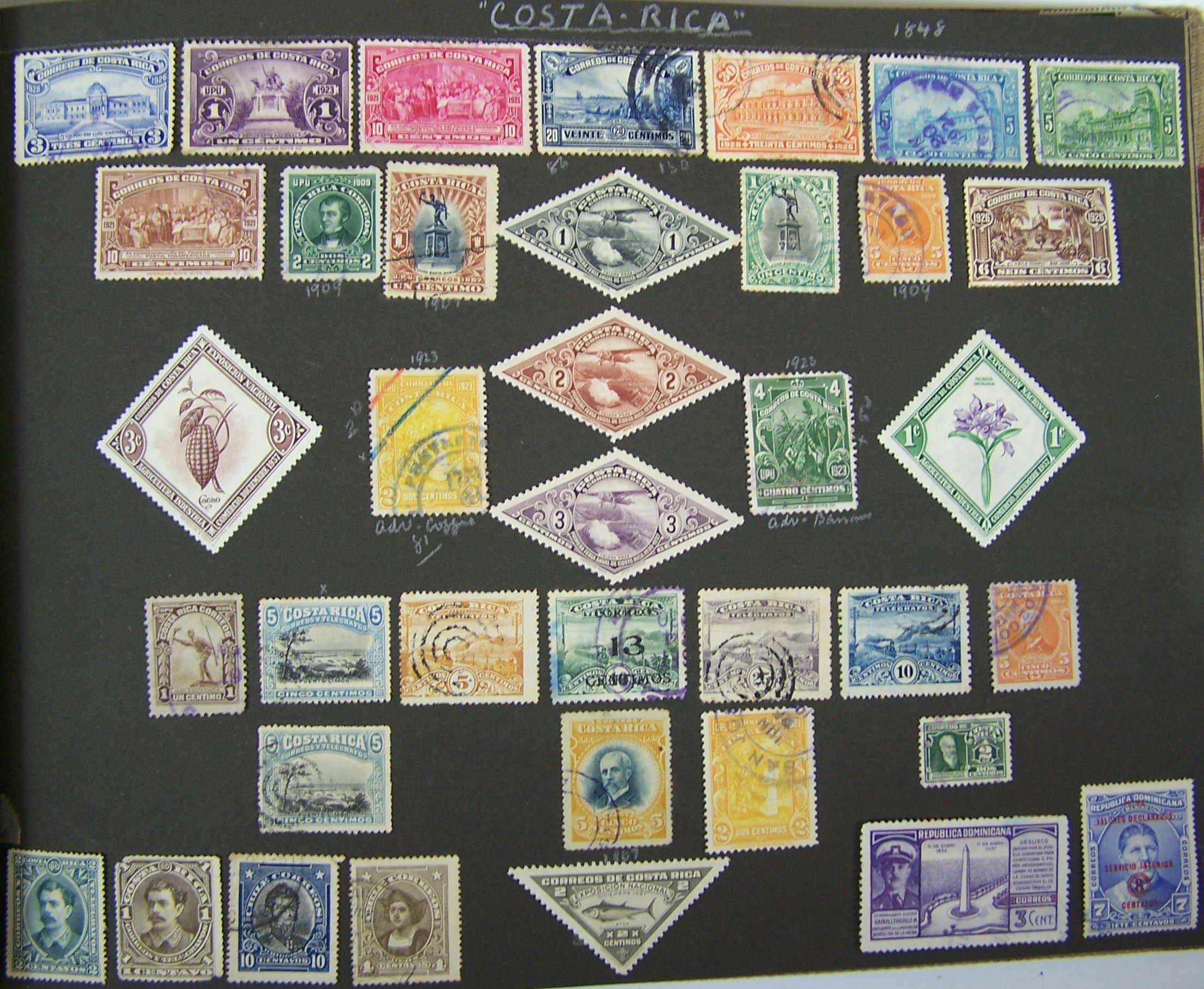 A collection of various albums of first day covers;