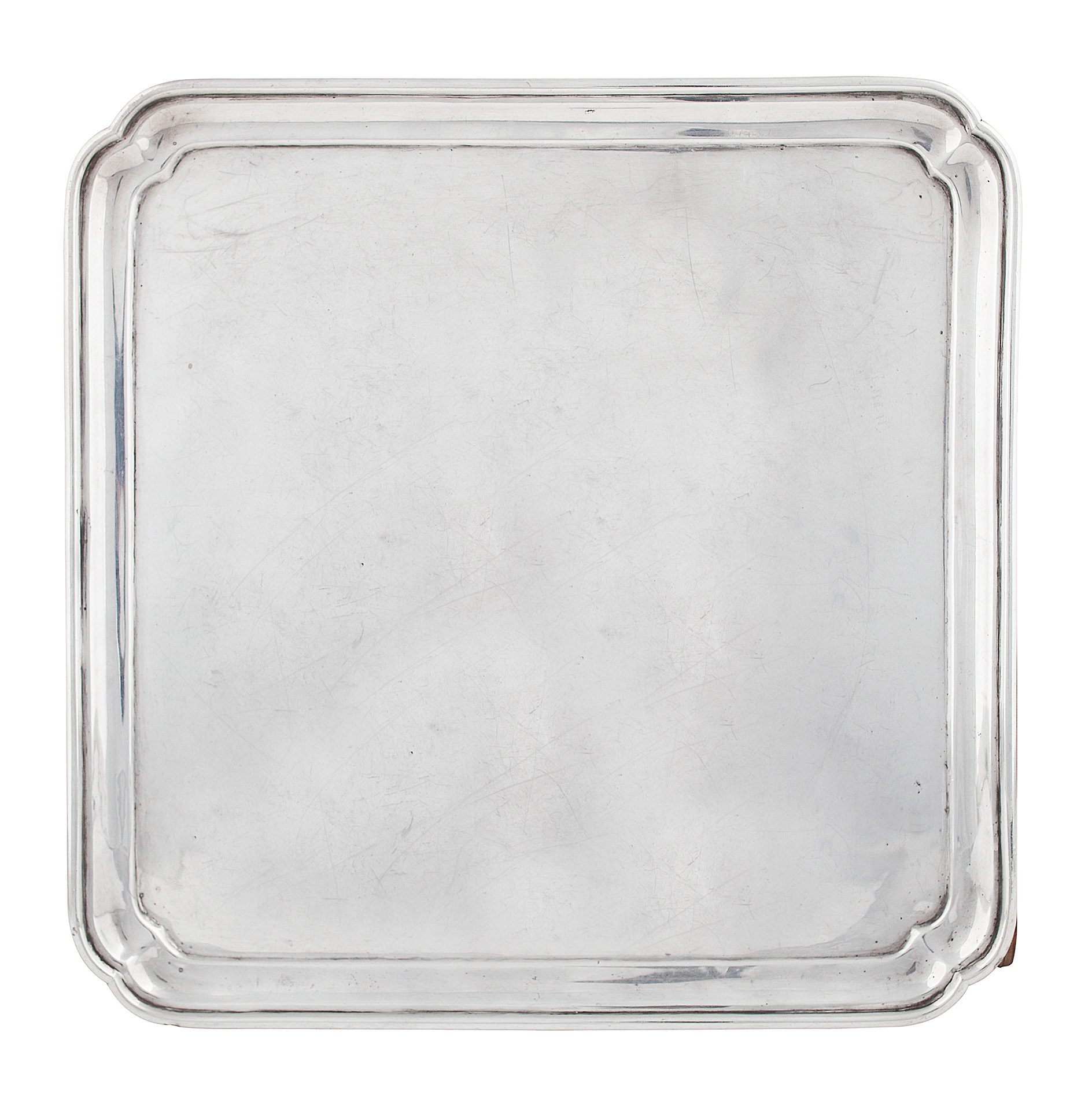 GEORGE III SILVER SALVER
