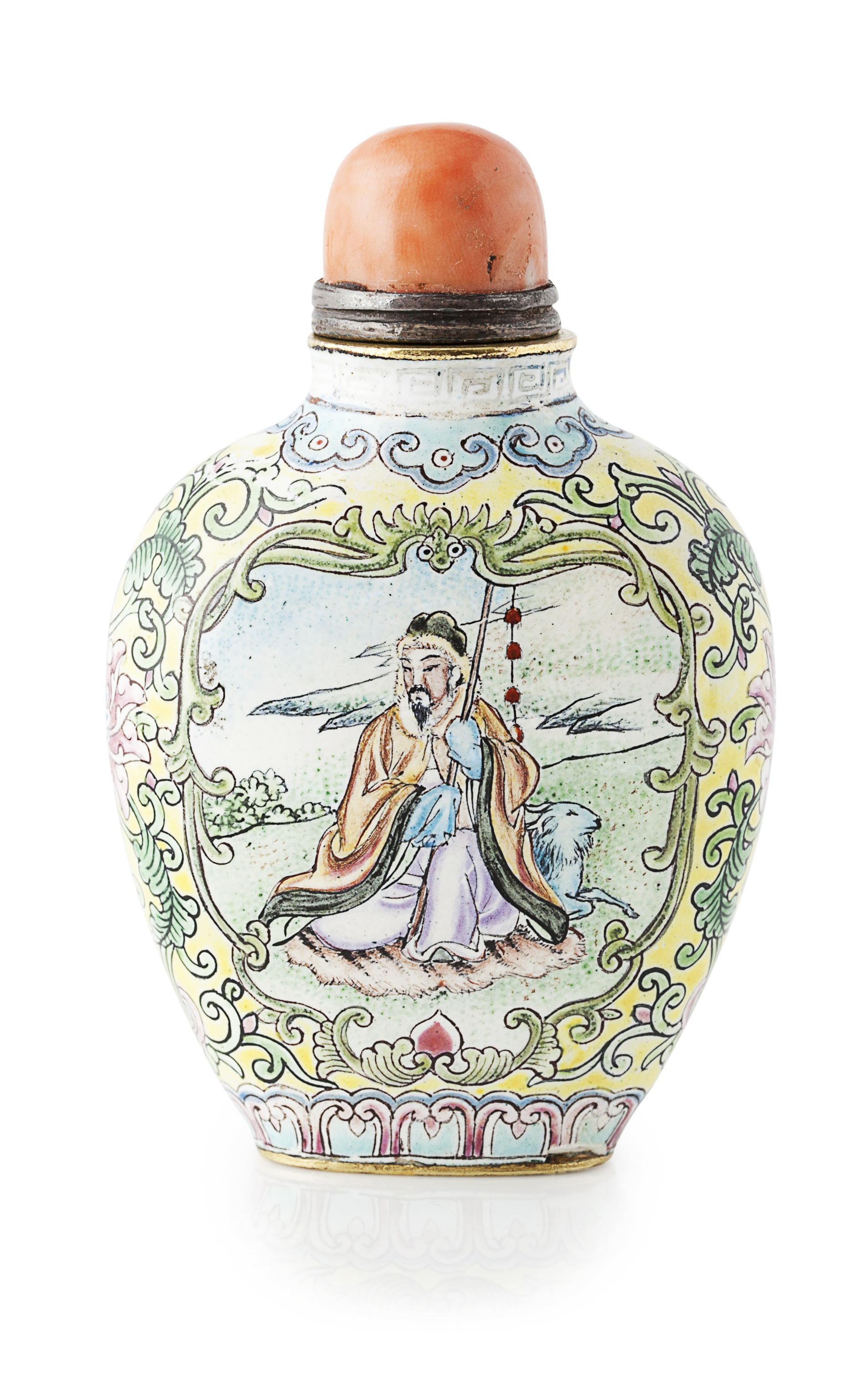 PEKING ENAMEL SNUFF BOTTLE