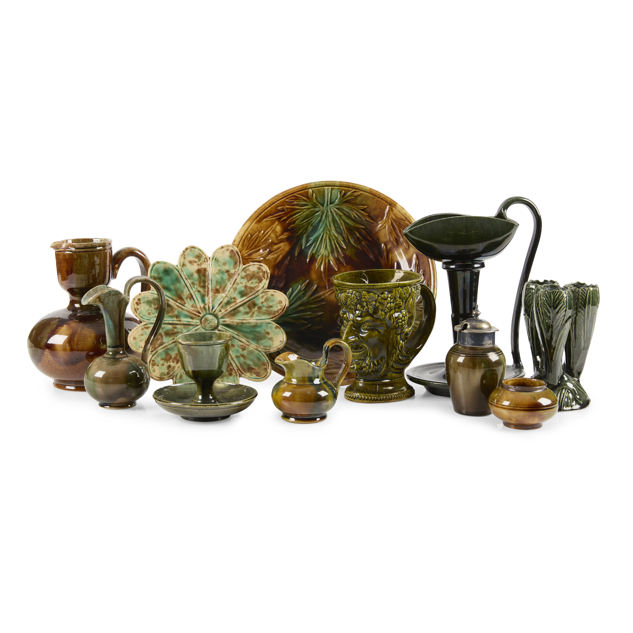 COLLECTION OF DUNMORE POTTERY