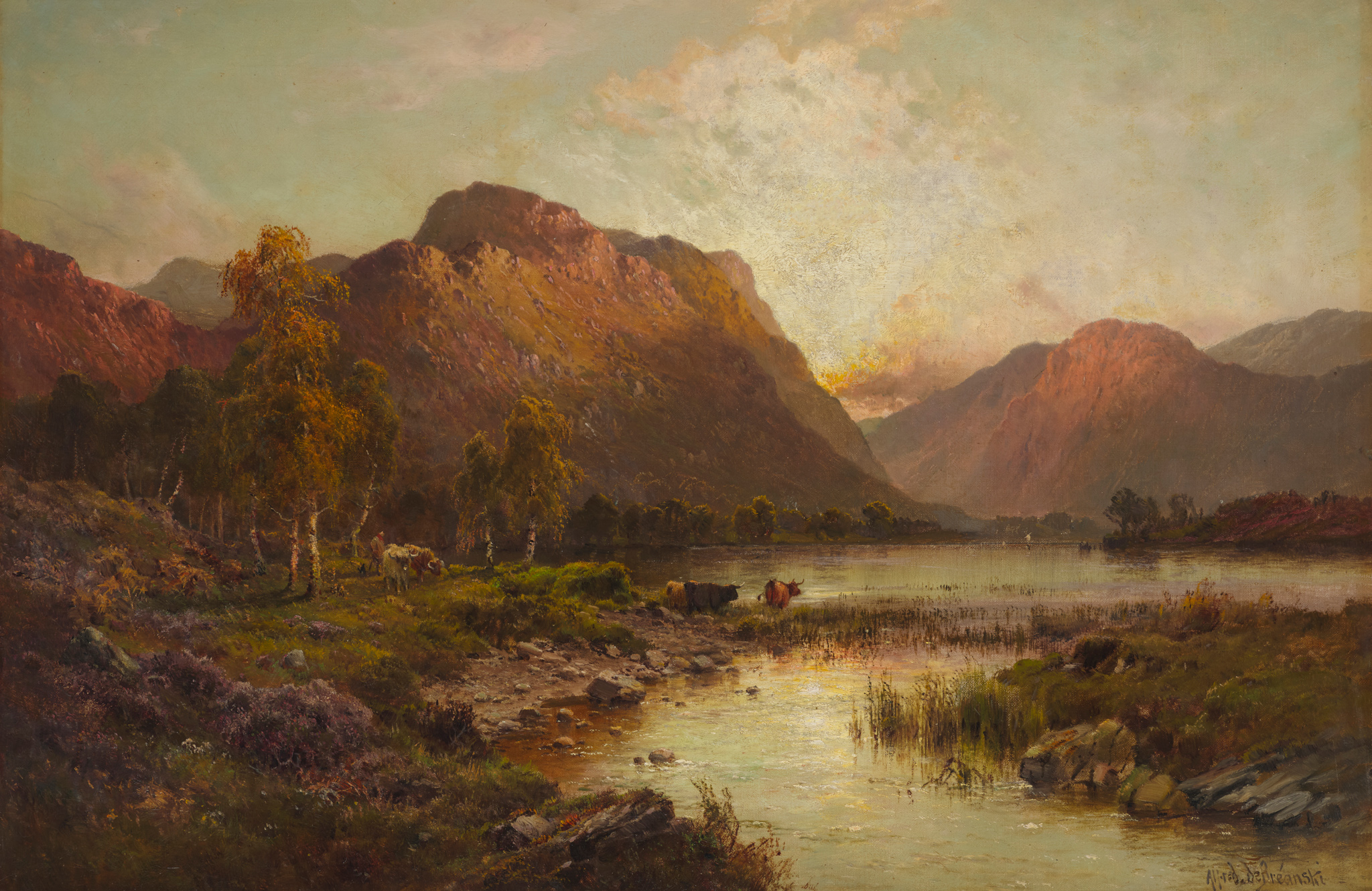 ALFRED DE BREANSKI SENIOR (BRITISH 1852-1928)