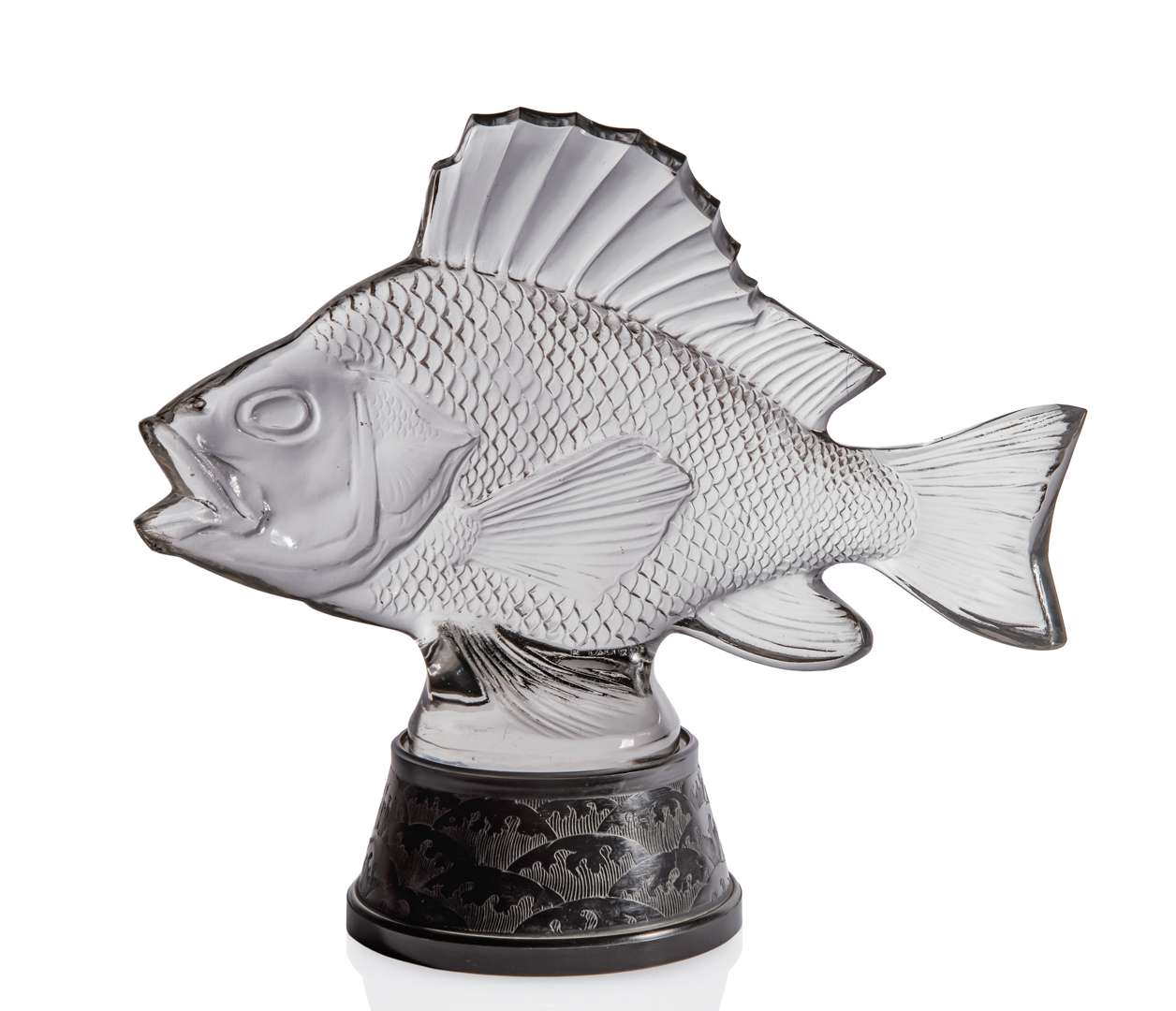 Upcoming auction: RENÉ LALIQUE (1860-1945) GROS POISSON, ALGUES