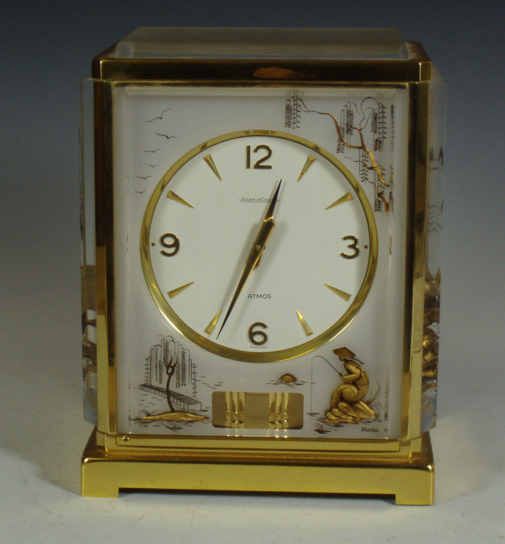A Marina Jaeger Le Coultre Atmos clock