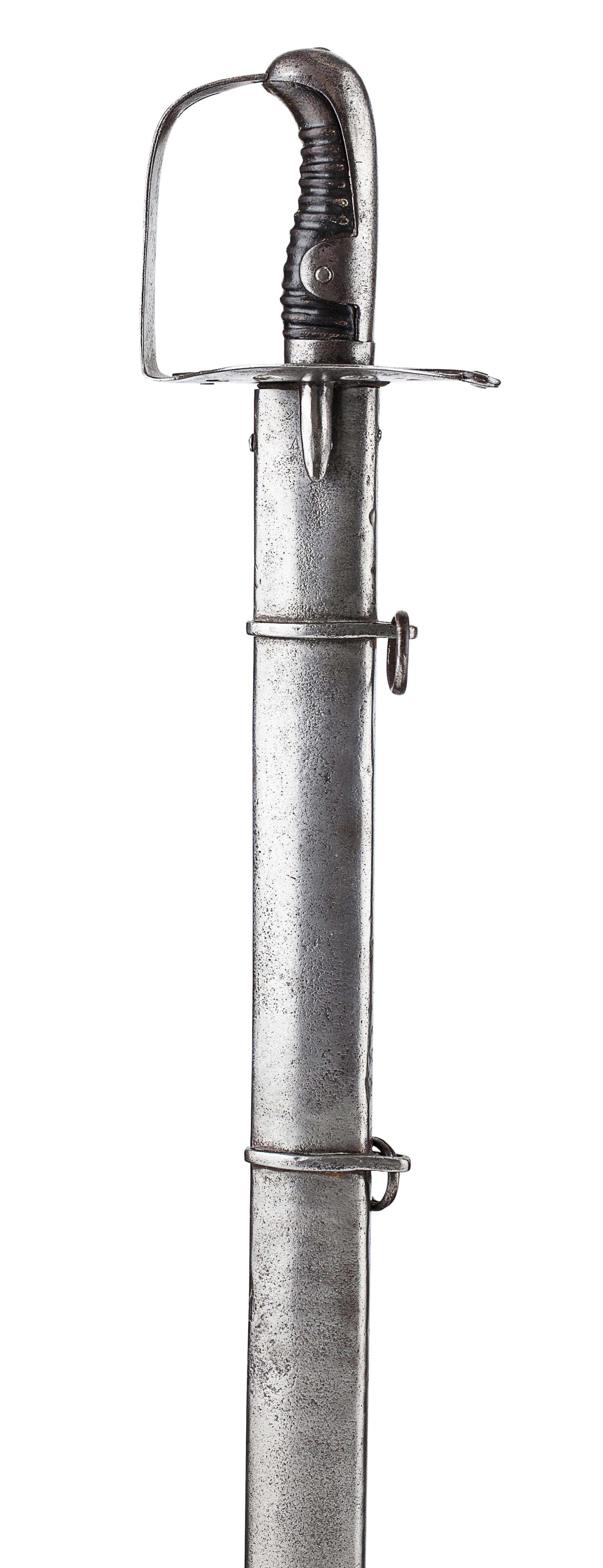 1796 HEAVY CAVALRY TROOPER'S SWORD BY WILLIAM & SAMUEL DAWES, SNOWHILL, BIRMINGHAM