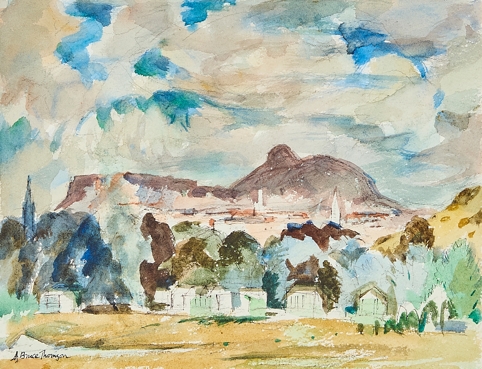 ADAM BRUCE THOMSON O.B.E., R.S.A., P.P.R.S.W., H.R.S.W. (SCOTTISH 1885-1976)