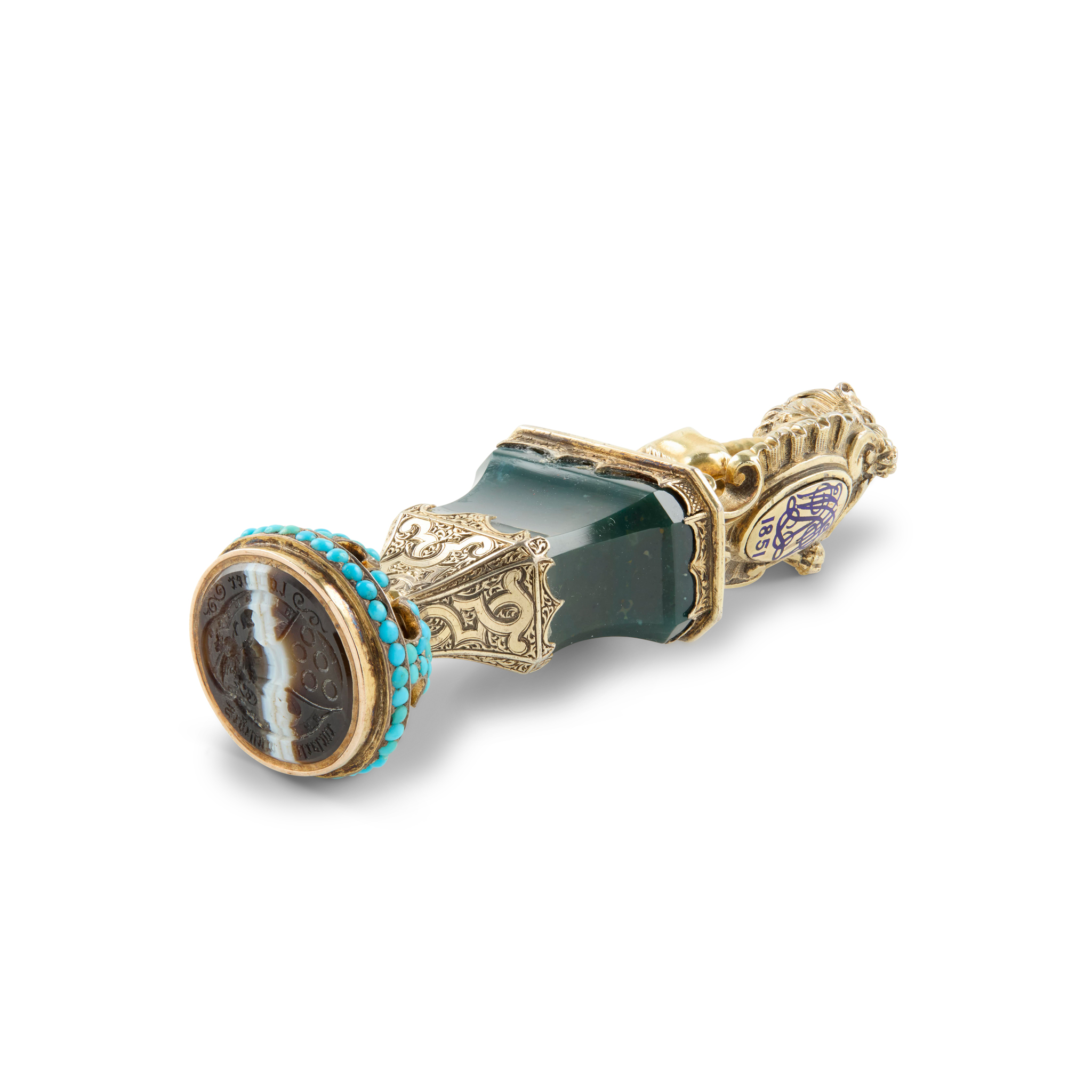 THE WILLIAM LOWTHER (1821-1921) DESK SEAL
