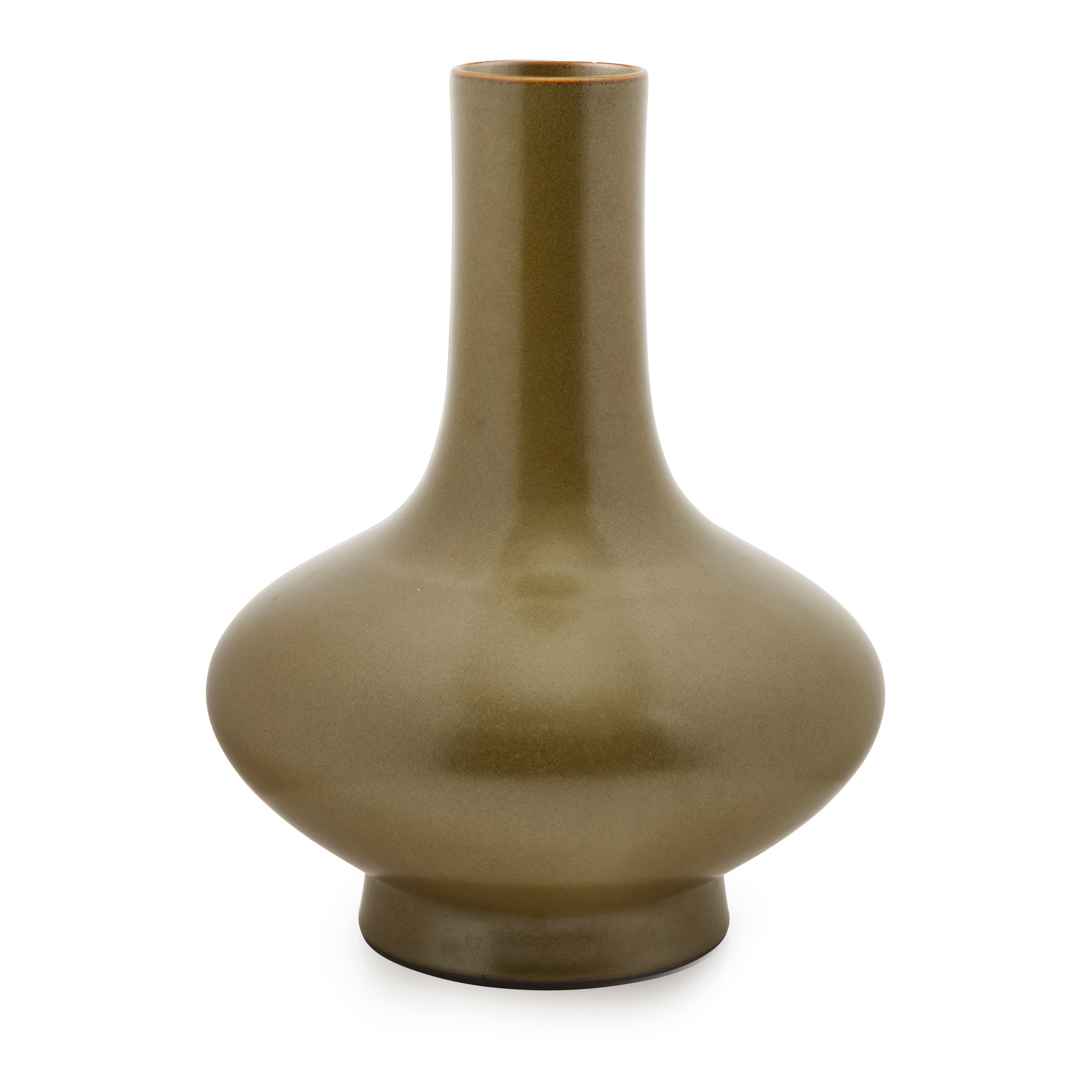 TEA-DUST-GLAZED VASE