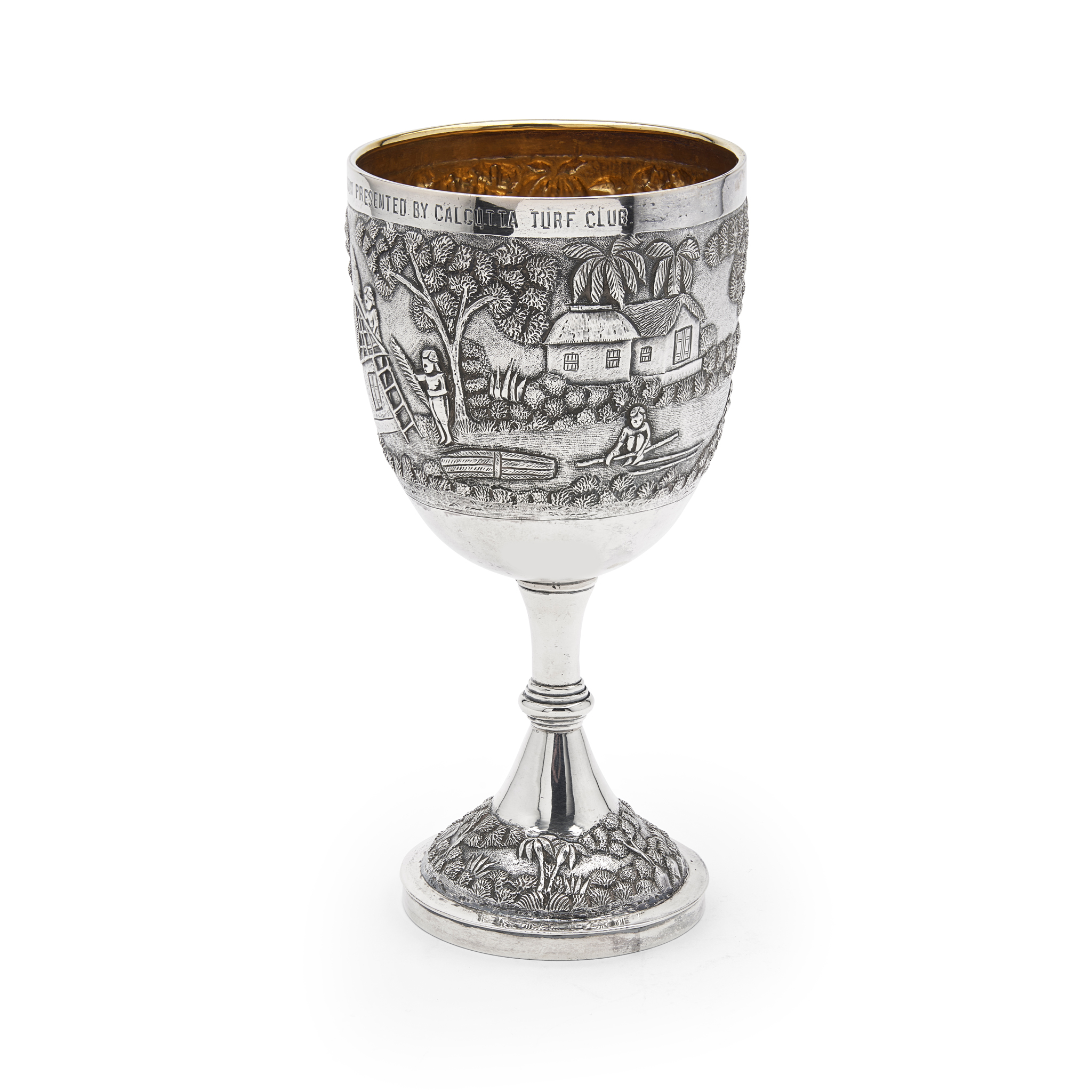 CALCUTTA - AN INDIAN PRESENTATION ‘TURF CLUB’ TROPHY