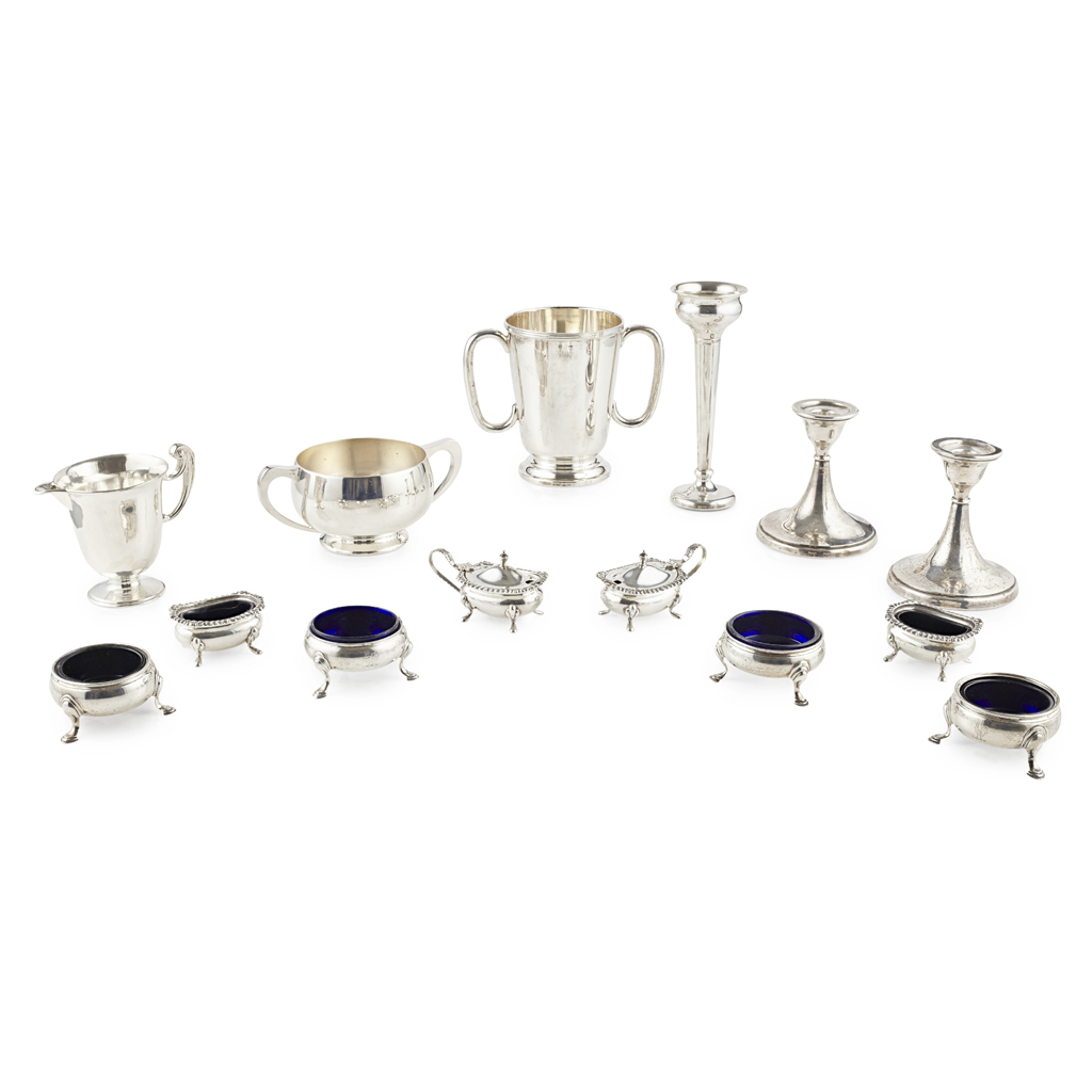 A collection of silver