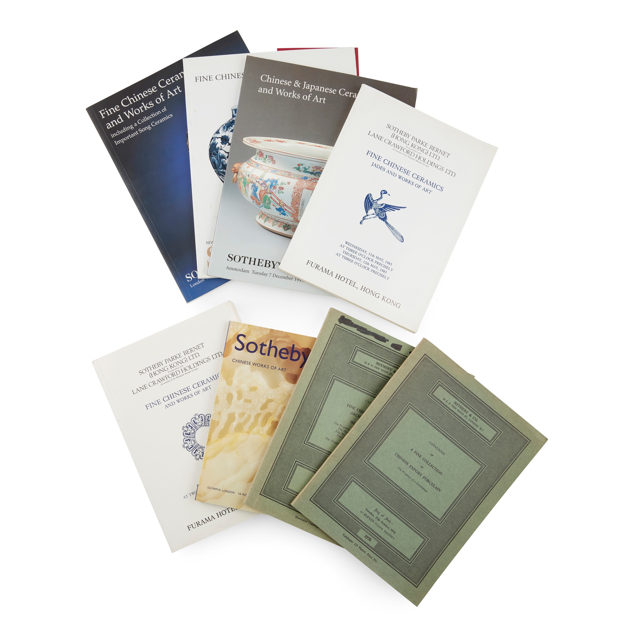 COLLECTION OF SOTHEBY'S CHINESE ART CATALOGUES