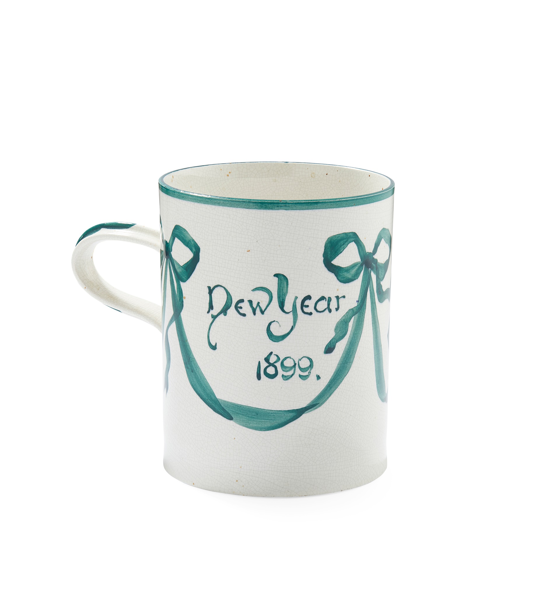 A LARGE AND UNUSUAL WEMYSS WARE MUG