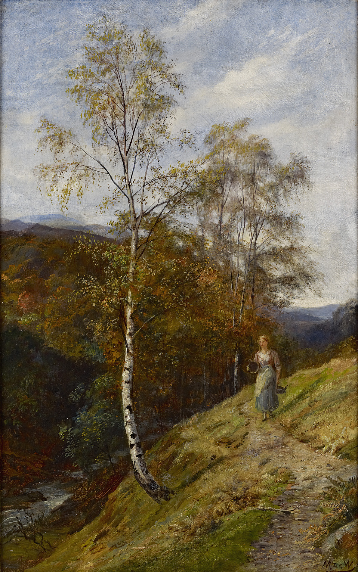 JOHN MACWHIRTER R.A., H.R.S.A., R.I., R.E. (SCOTTISH 1839-1911)