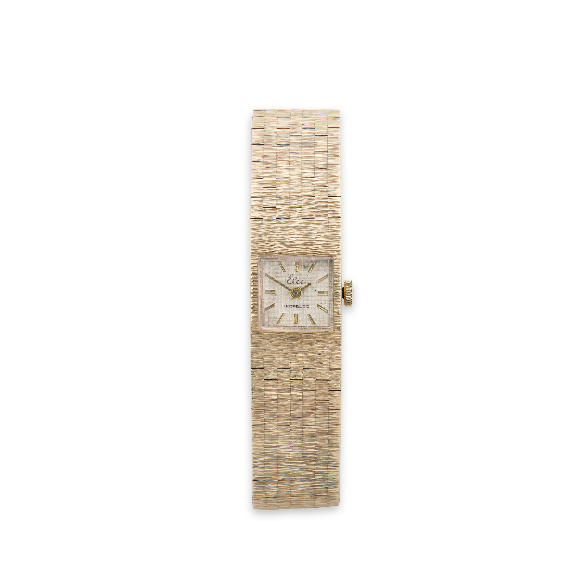 A lady's 9ct gold dress watch