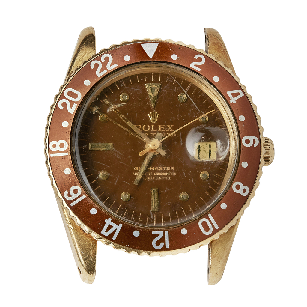 ROLEX - A gentleman's 18ct gold watch