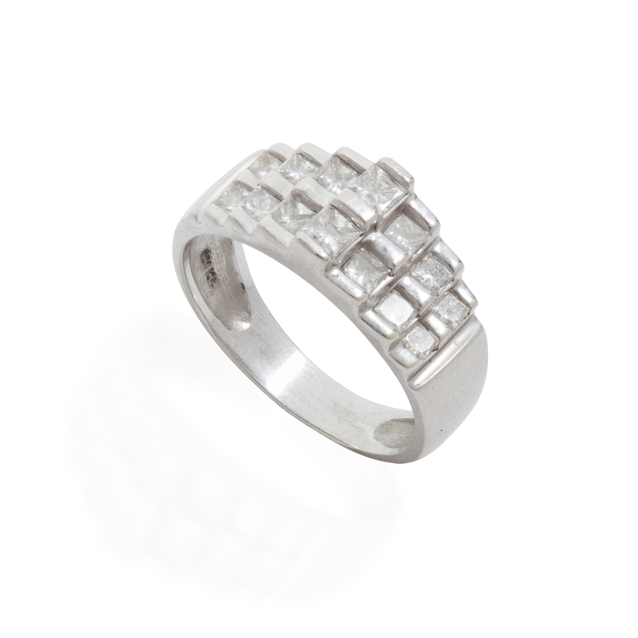 A diamond dress ring