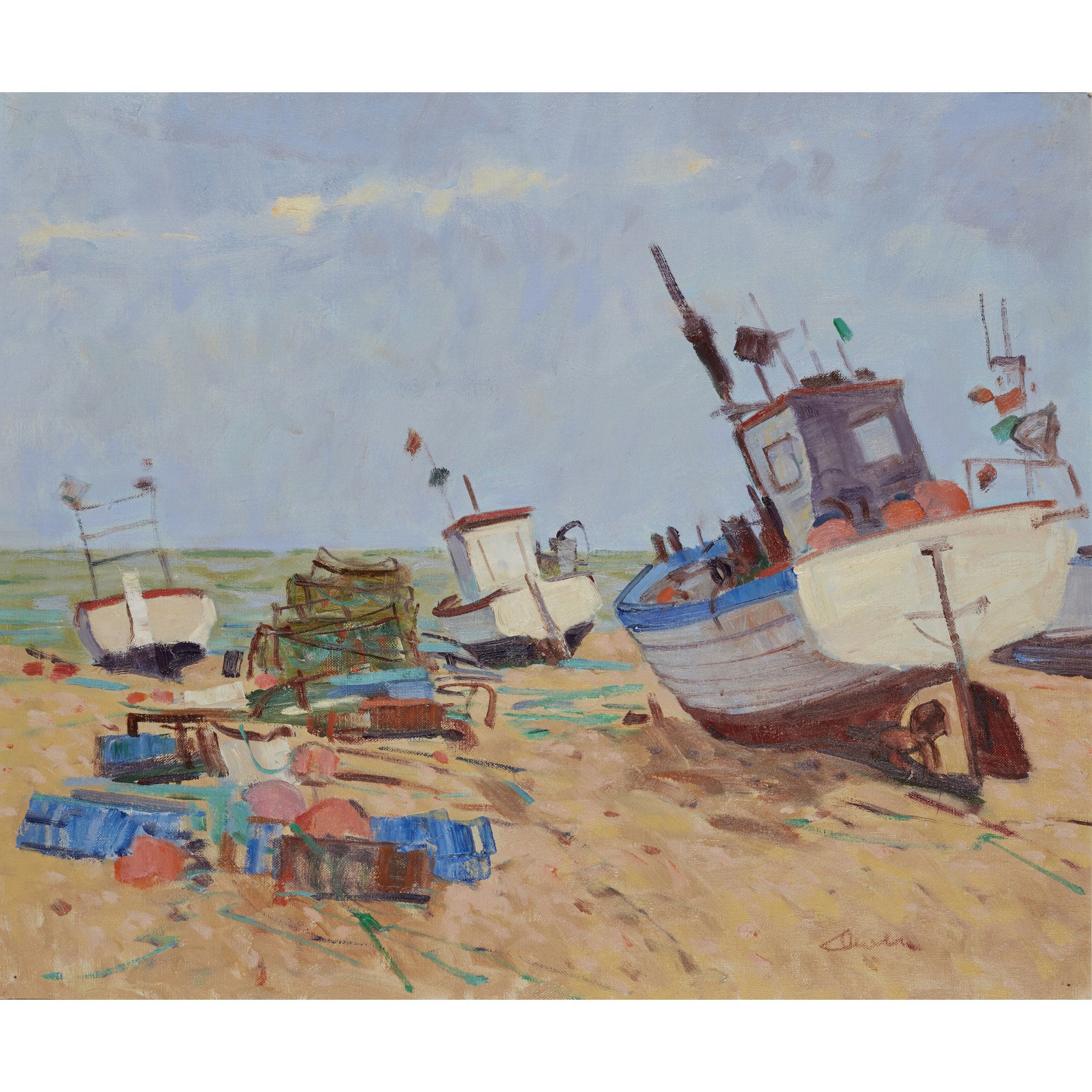 GEORGE DEVLIN R.S.W (SCOTTISH 1937-2014)