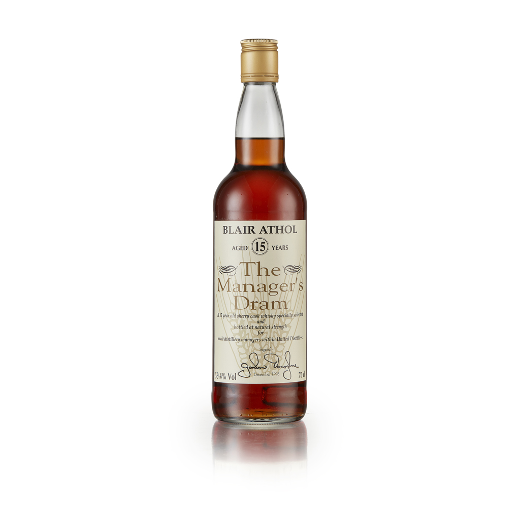 BLAIR ATHOL 15 YEAR OLD - THE MANAGER'S DRAM