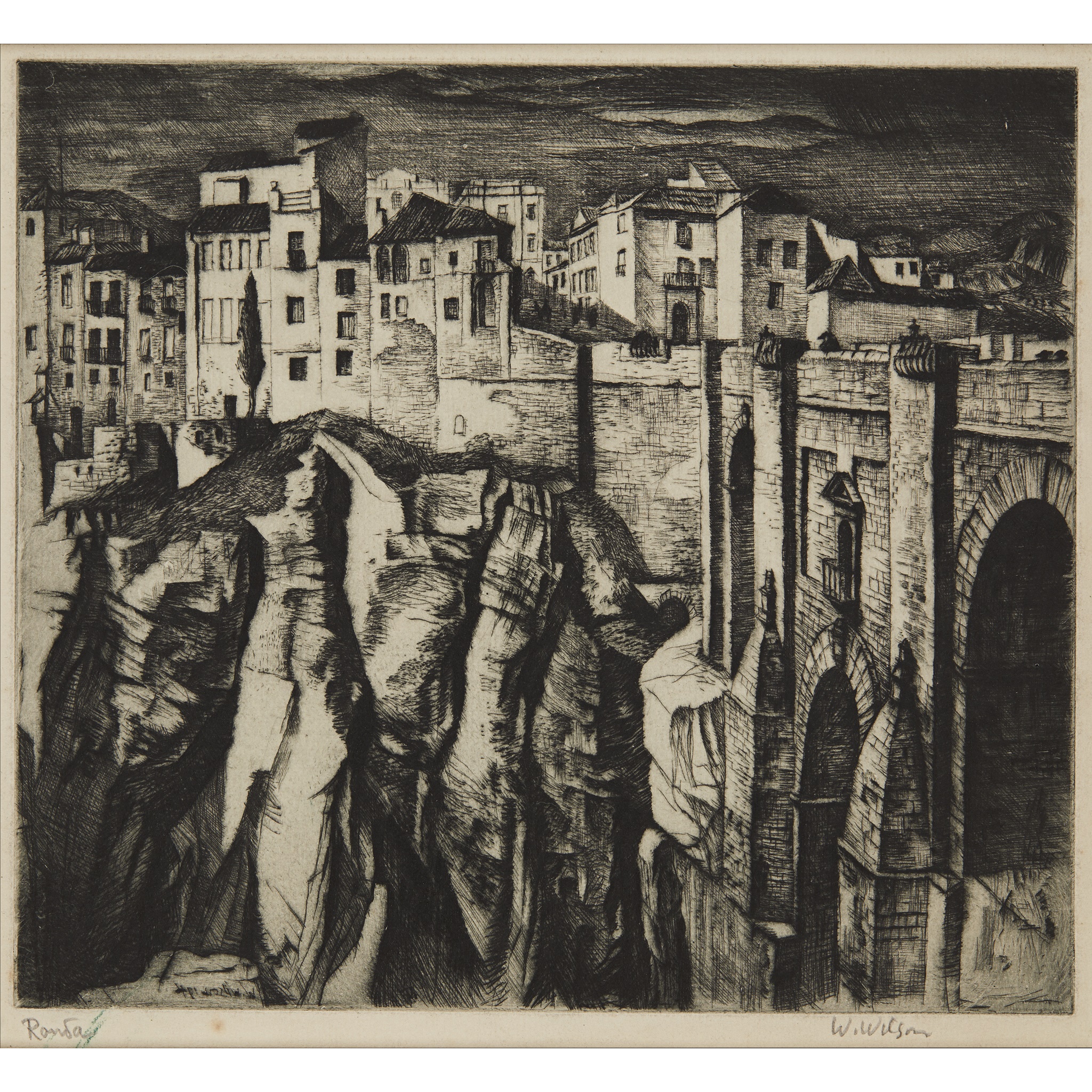 WILLIAM WILSON O.B.E., R.S.A., R.S.W. (SCOTTISH 1905-1972)