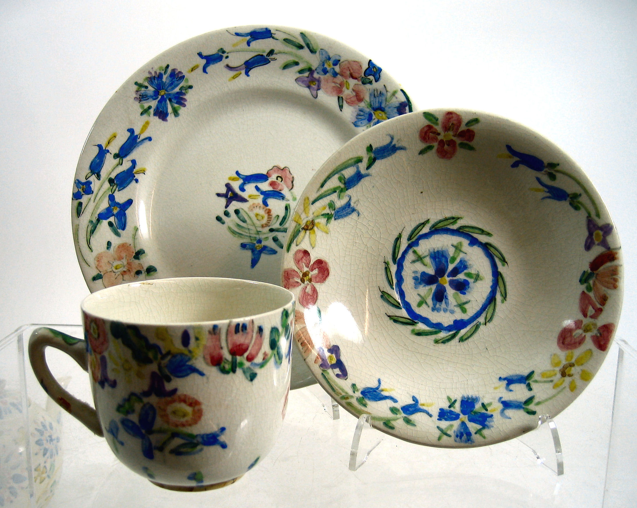 Jessie M. King (1875-1949) A matched trio,