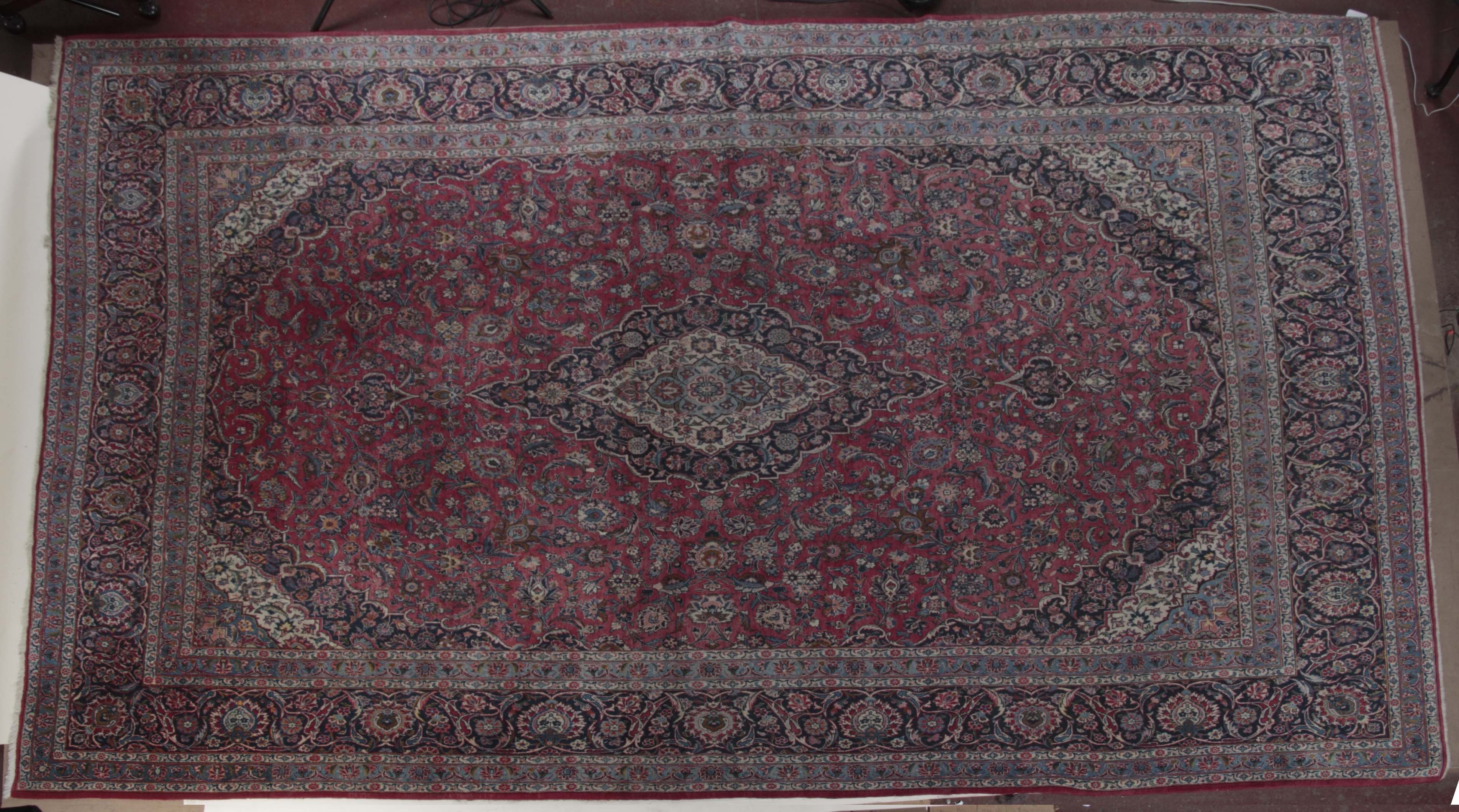 A Kashan carpet
