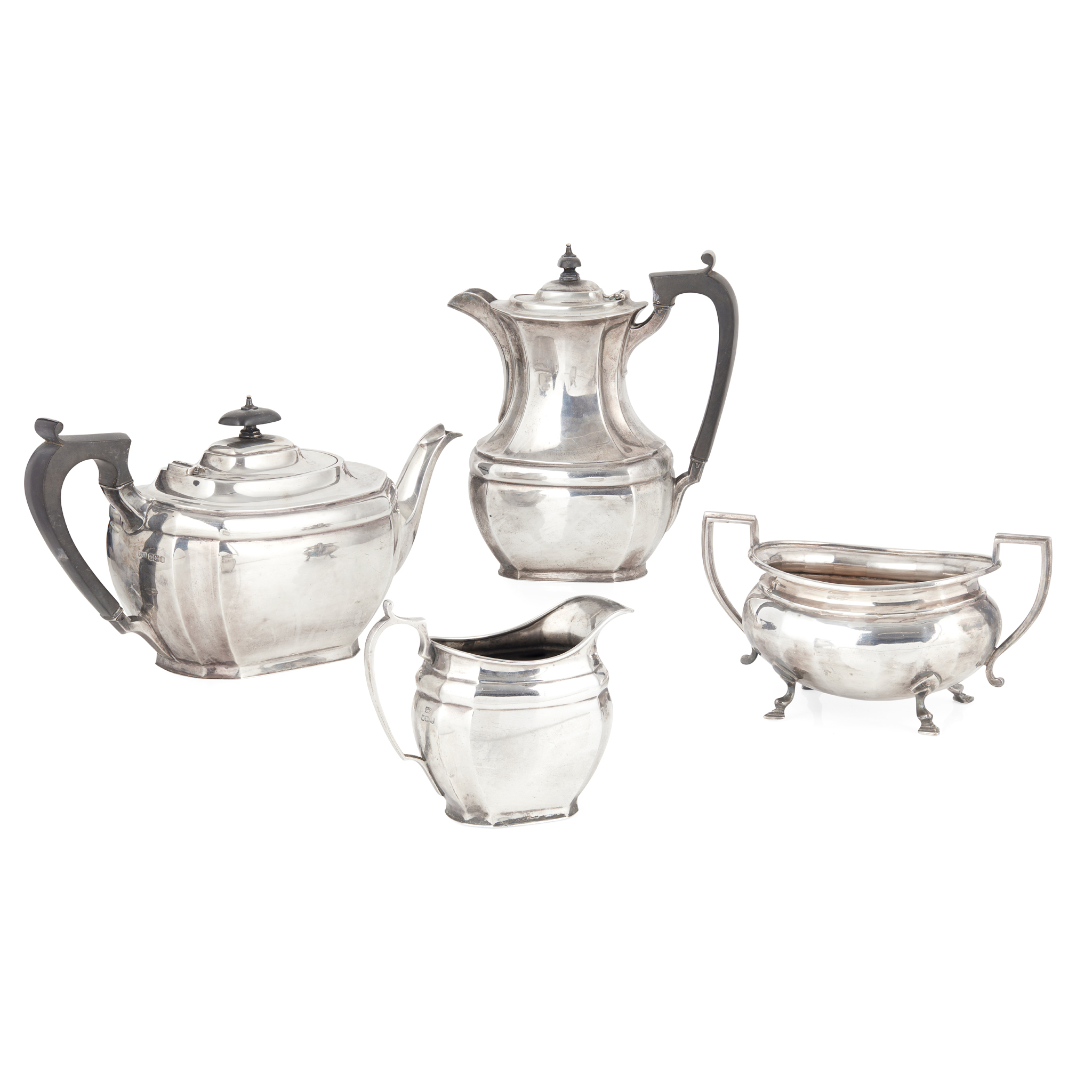 A 1920s three-piece tea-service